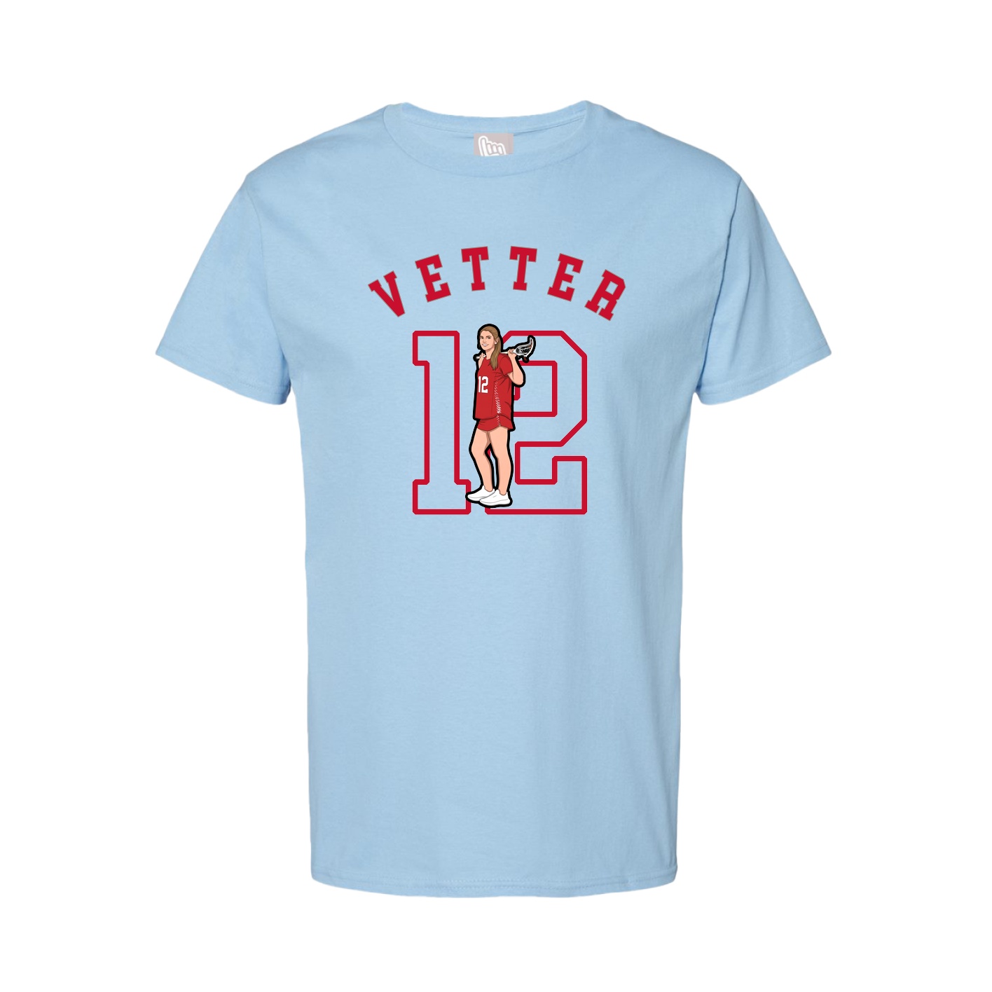 Tee — Shirsey Arch in Light Blue