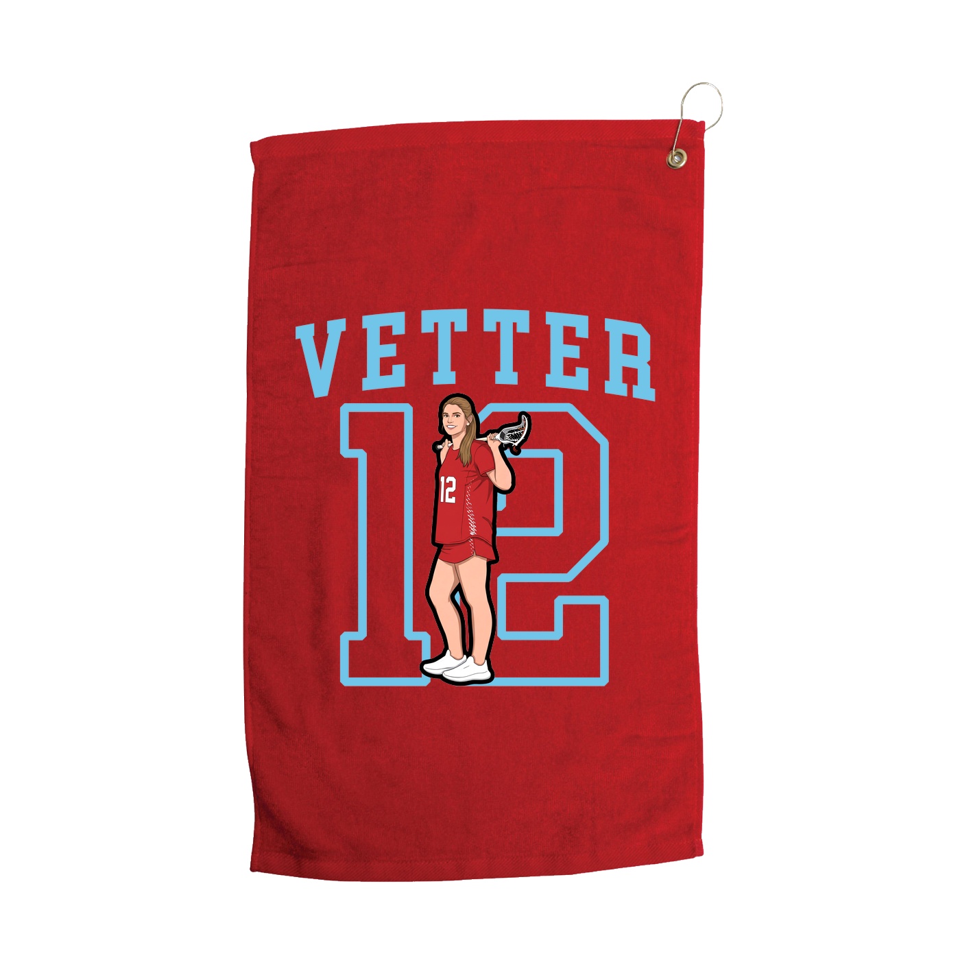 Golf Towel — Shirsey in Red
