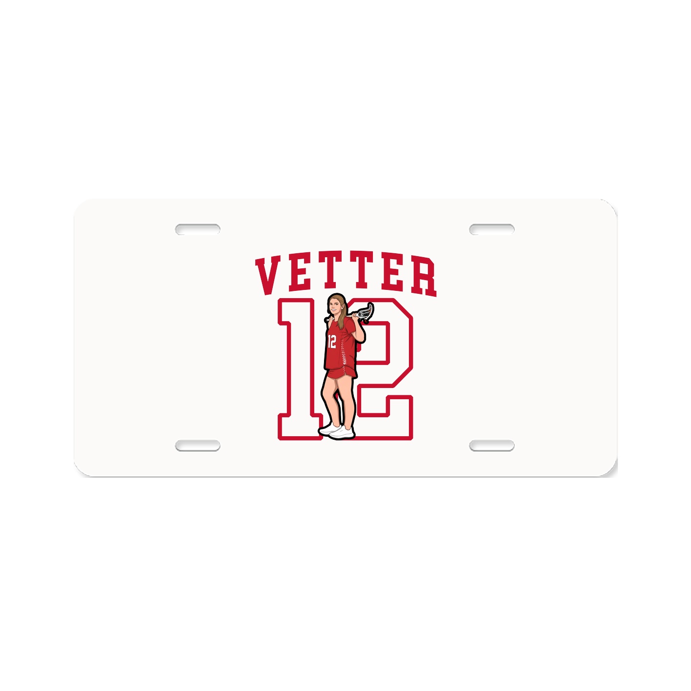 License Plate — Shirsey in Classic