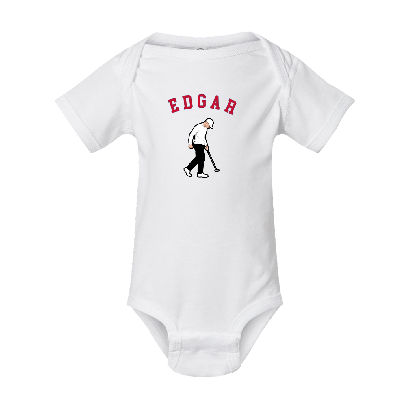 Baby Onesie — Shirsey Arch in White