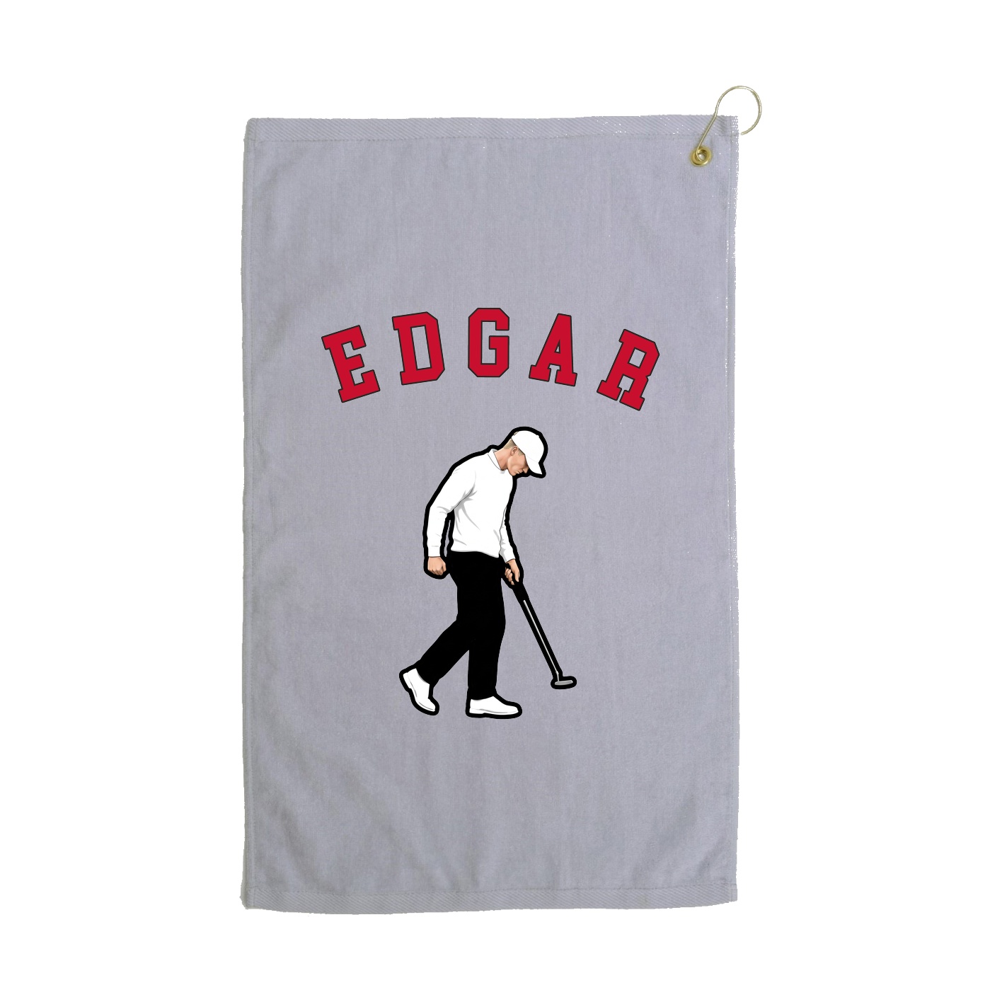 Golf Towel — Shirsey Arch in Grey