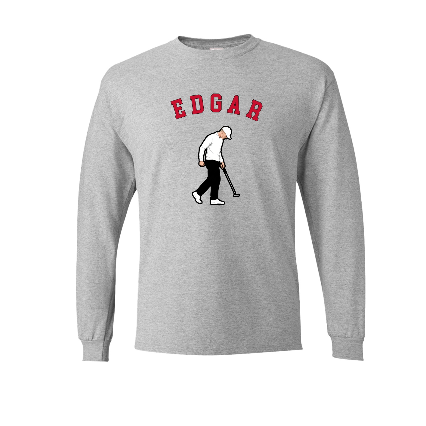 Long Sleeve Tee — Shirsey Arch in Grey
