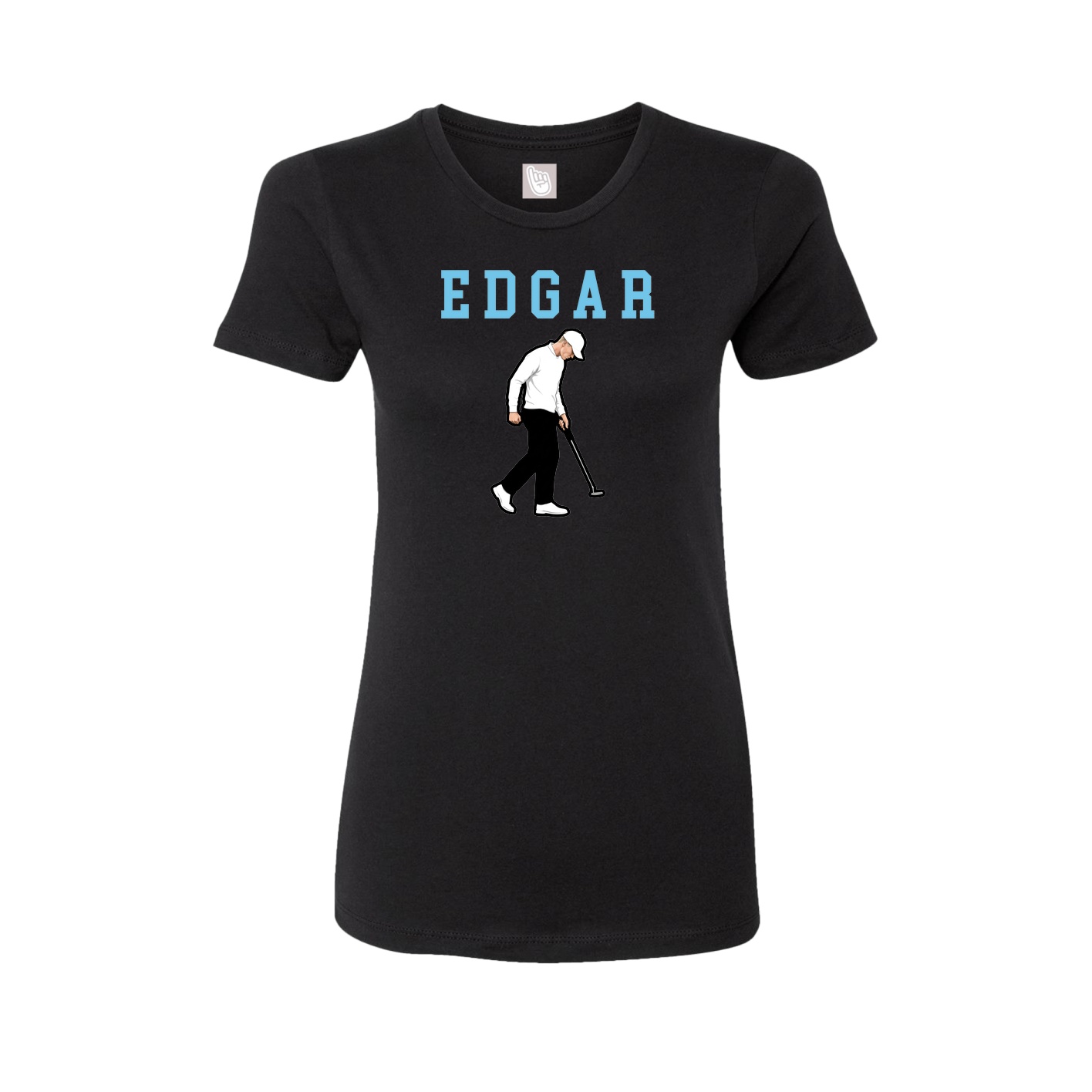 Fitted Women's Tee — Shirsey in Black