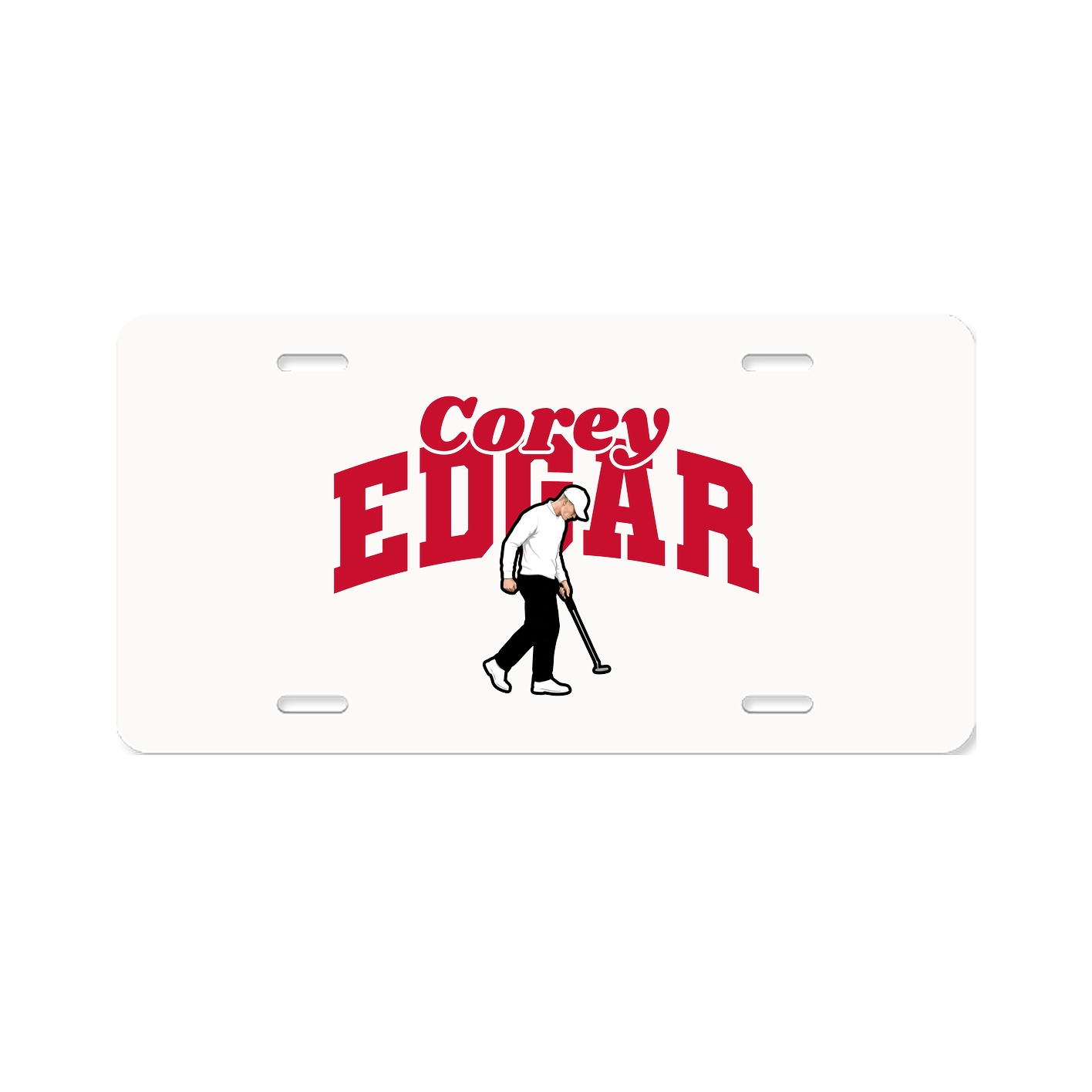 License Plate — Signature Arch in Classic