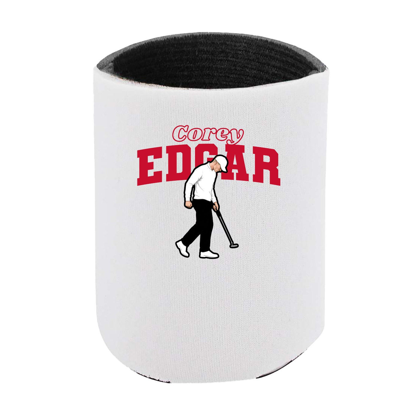 Can Holder — Name Arch in White