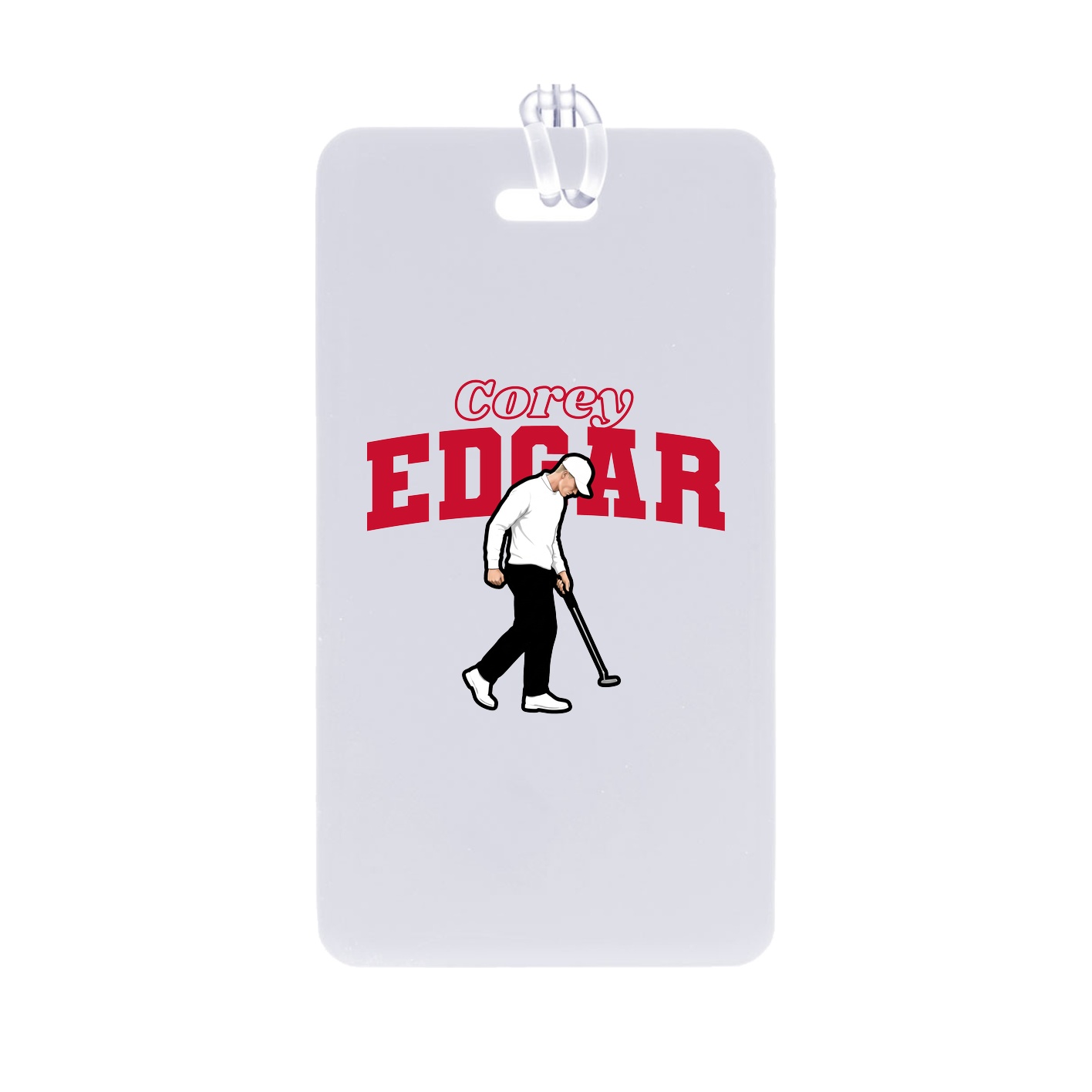 Bag Tag — Name Arch in Classic