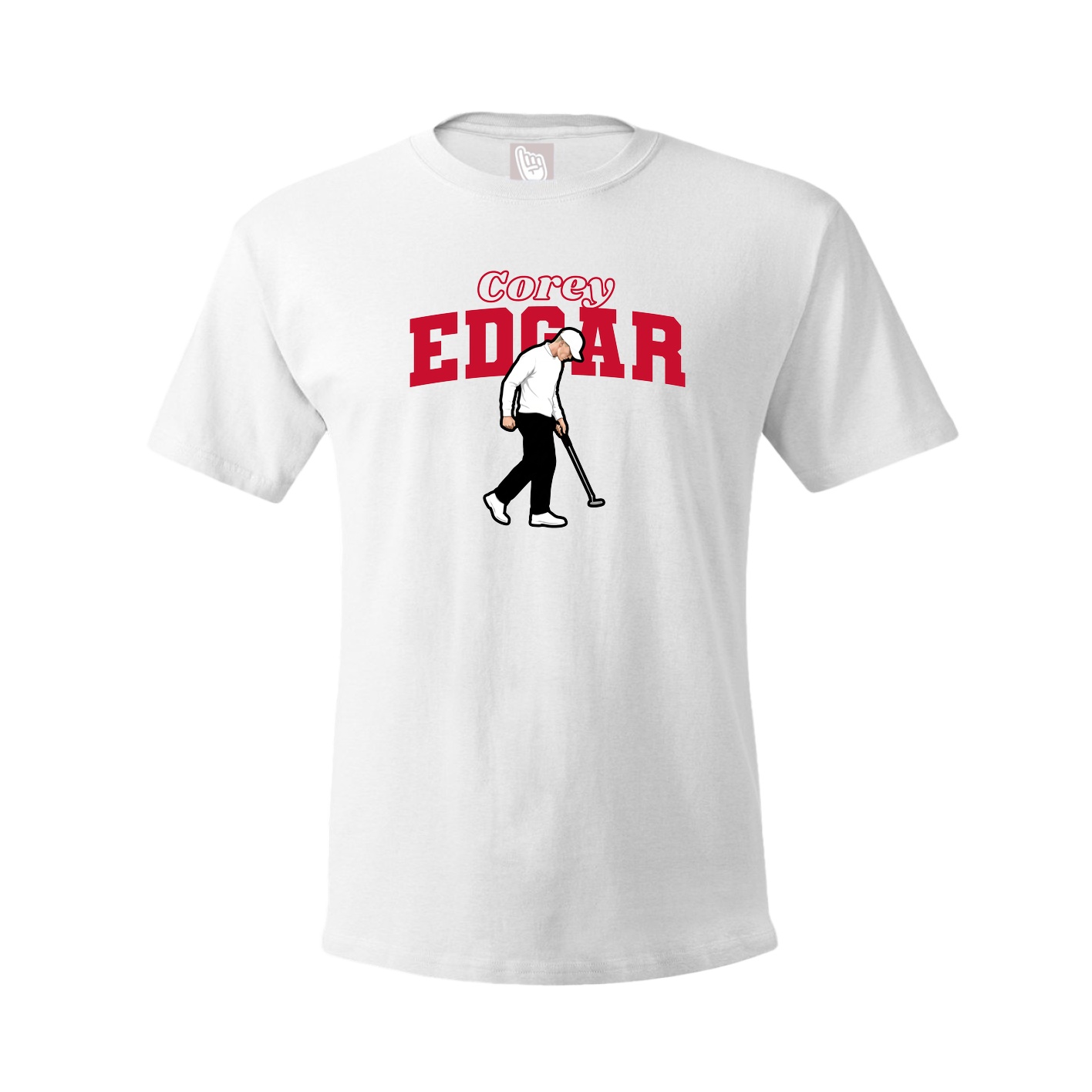 Tee — Name Arch in White