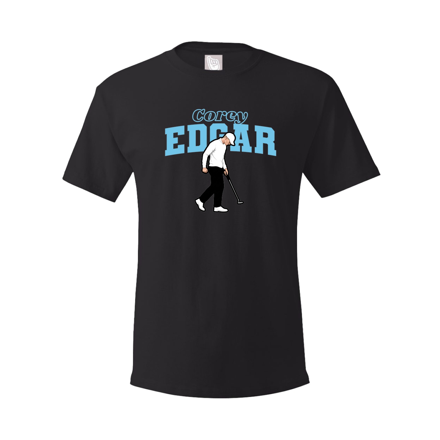 Youth Tee — Name Arch in Black