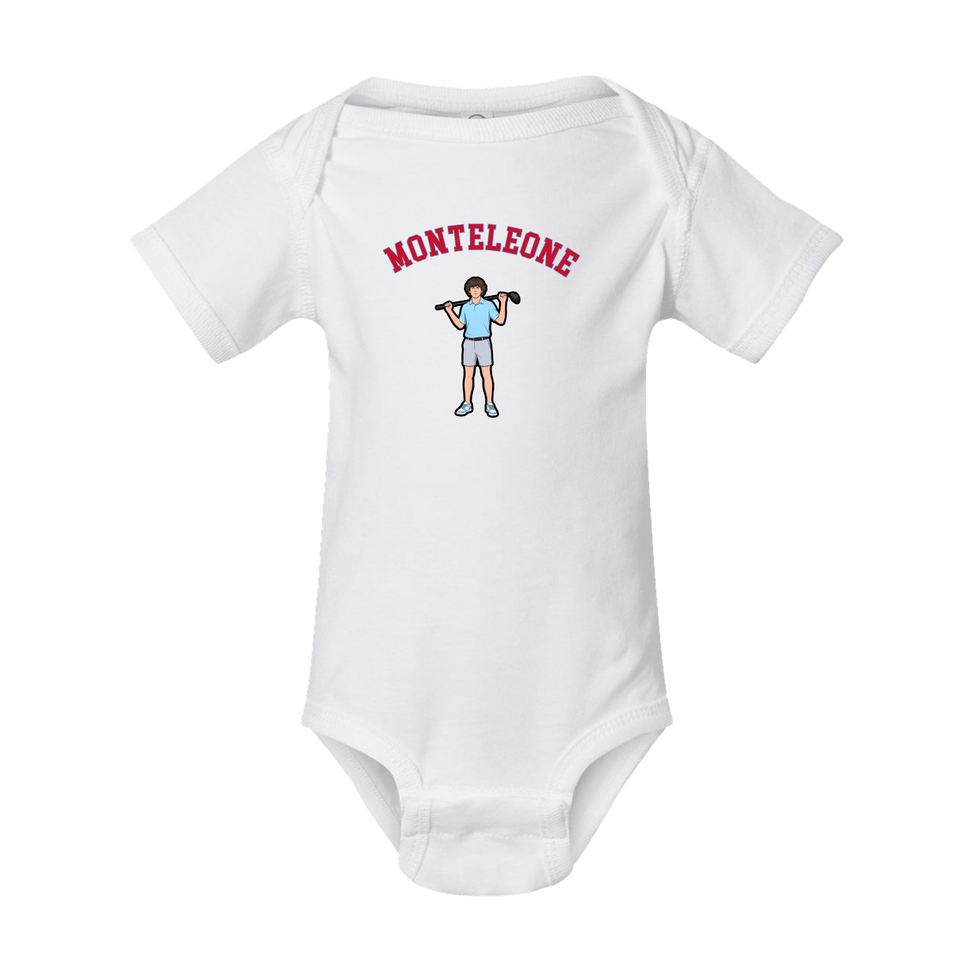 Baby Onesie — Shirsey Arch in White