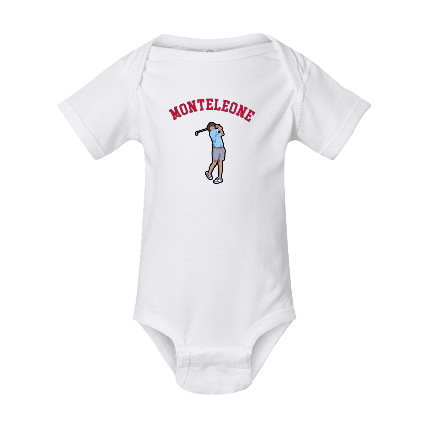 Baby Onesie — Shirsey Arch in White