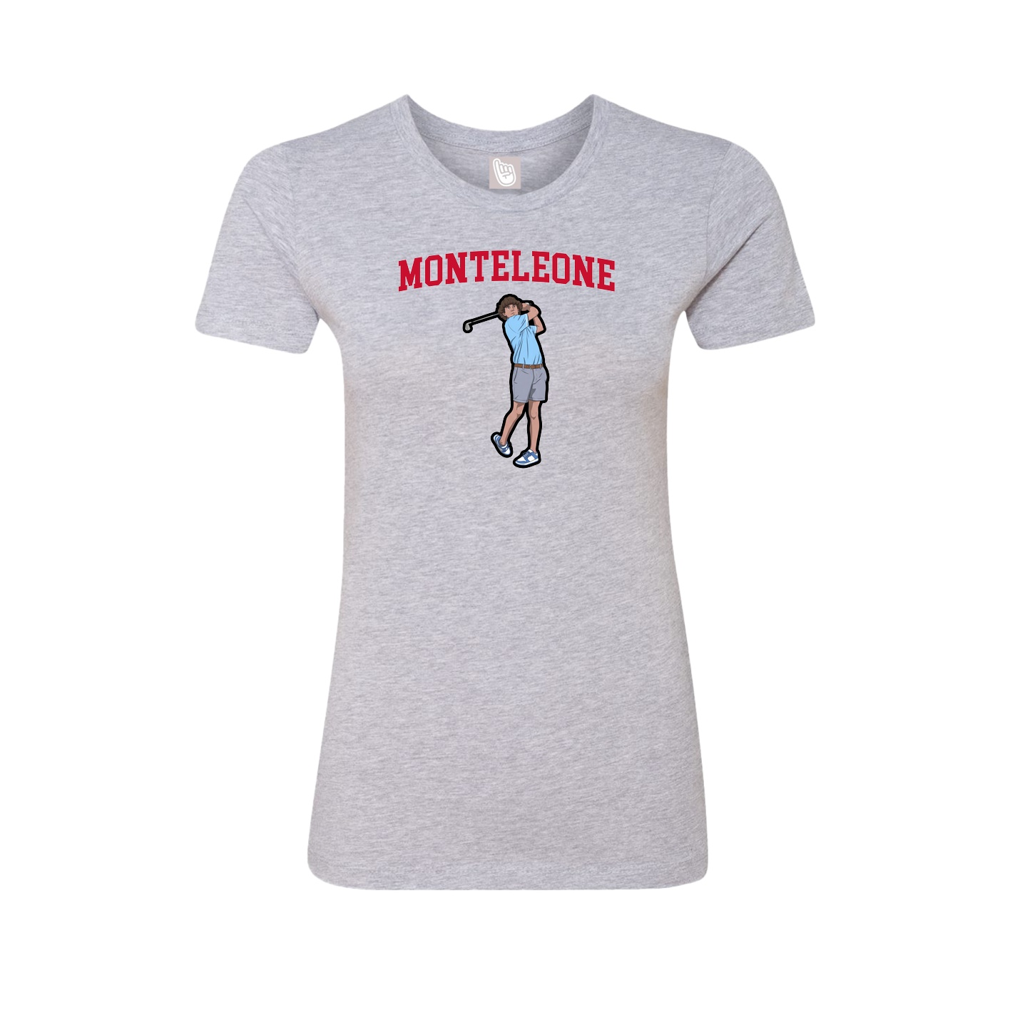 Fitted Women's Tee — Shirsey in Grey