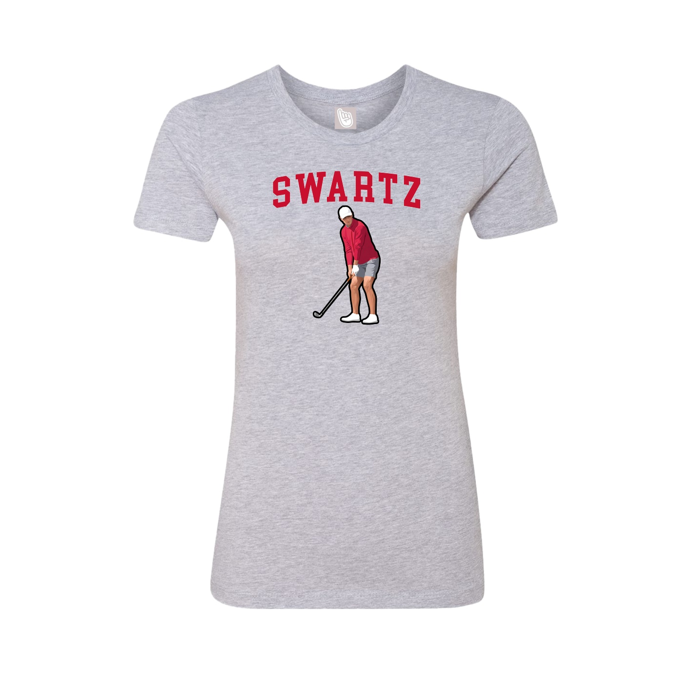 Fitted Women's Tee — Shirsey in Grey