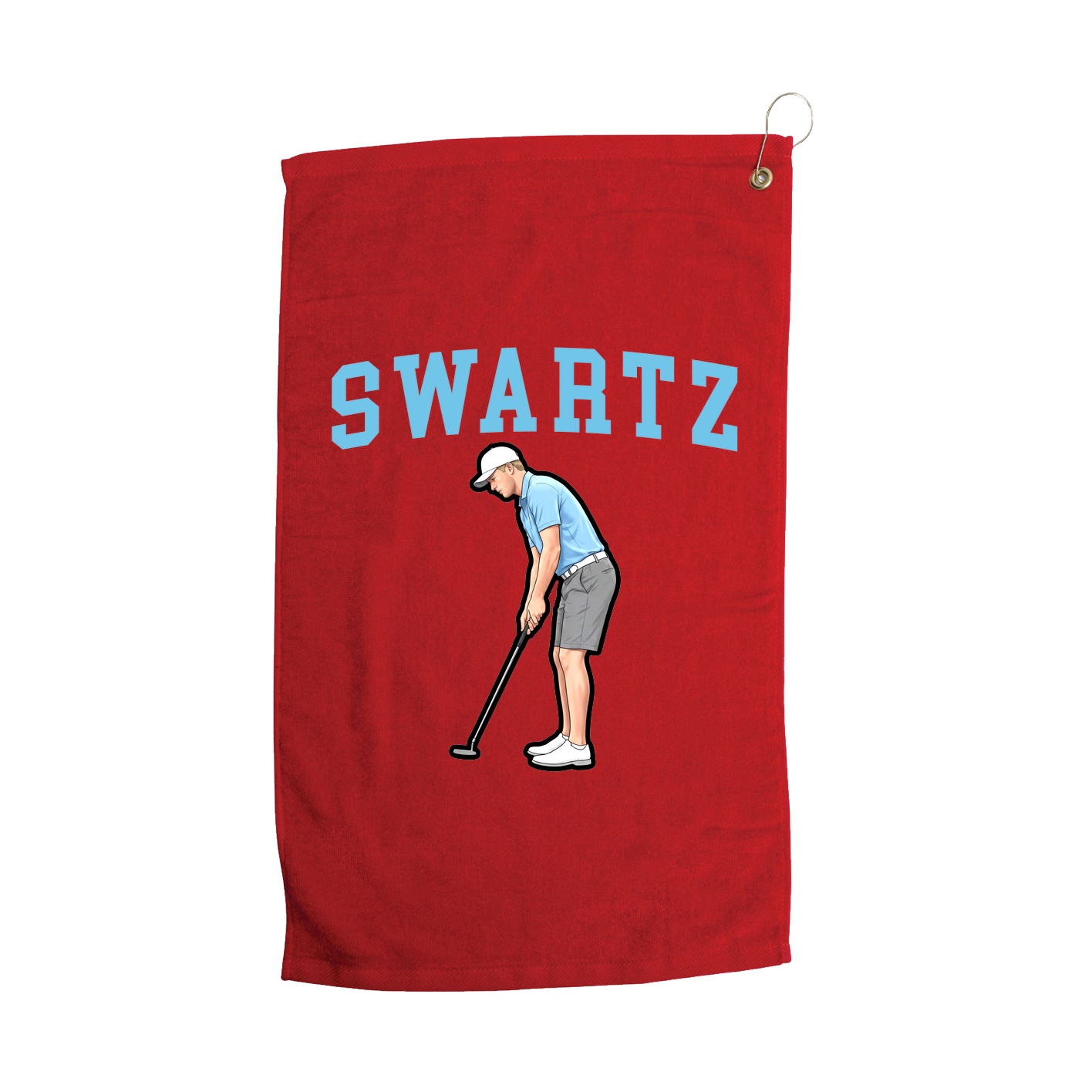 Golf Towel — Shirsey in Red