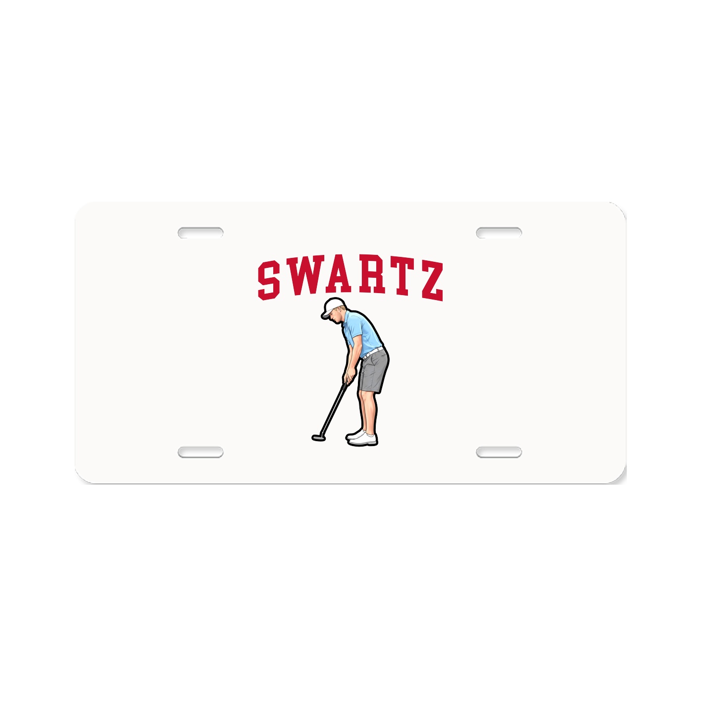 License Plate — Shirsey in Classic