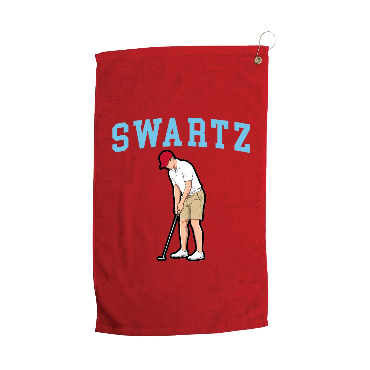 Golf Towel — Shirsey in Red