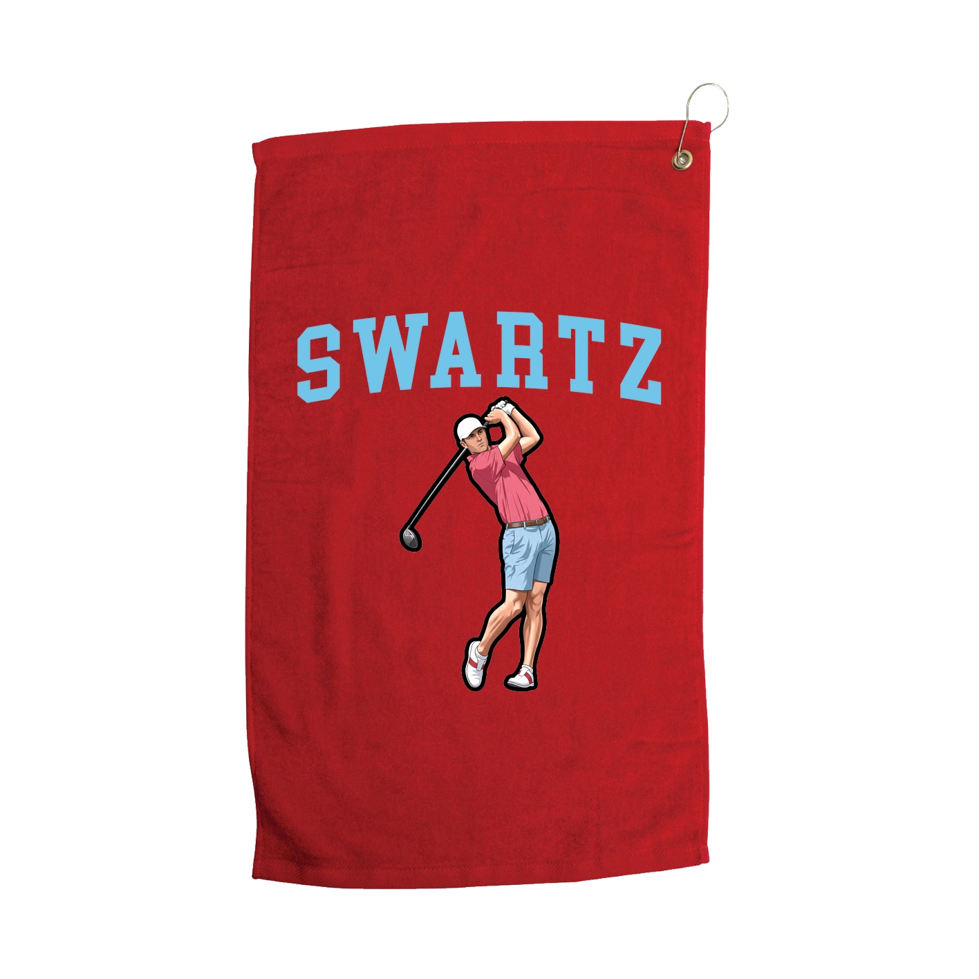 Golf Towel — Shirsey in Red