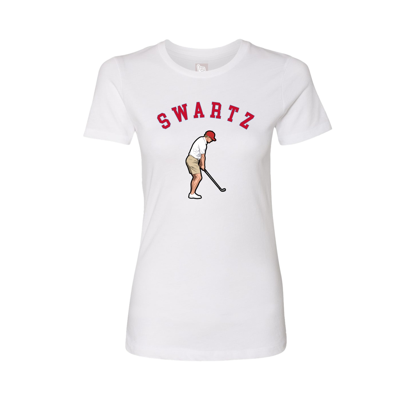 Womens Tee — Shirsey Arch in White