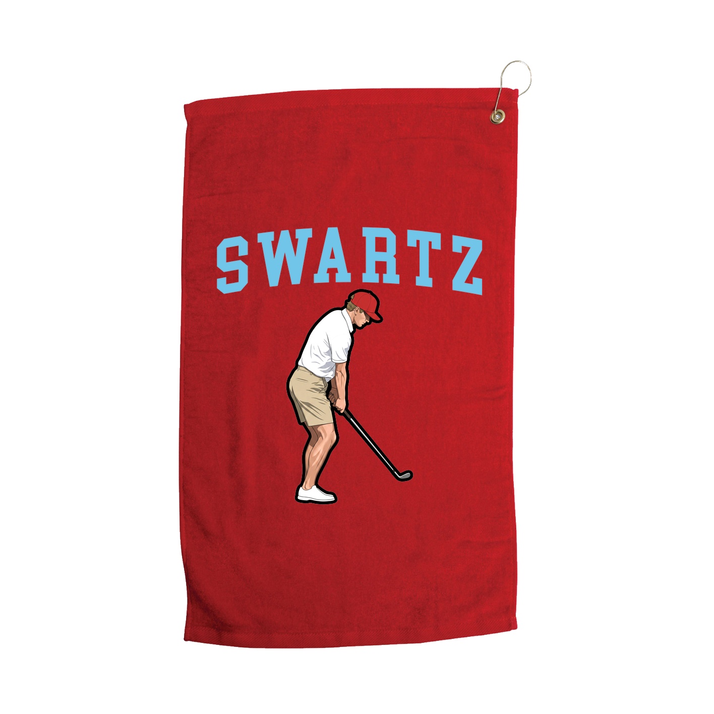 Golf Towel — Shirsey in Red