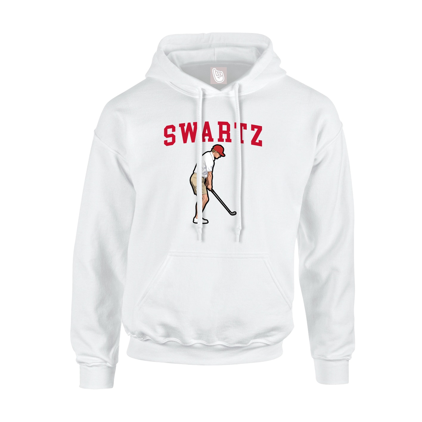 Hoodie — Shirsey in White