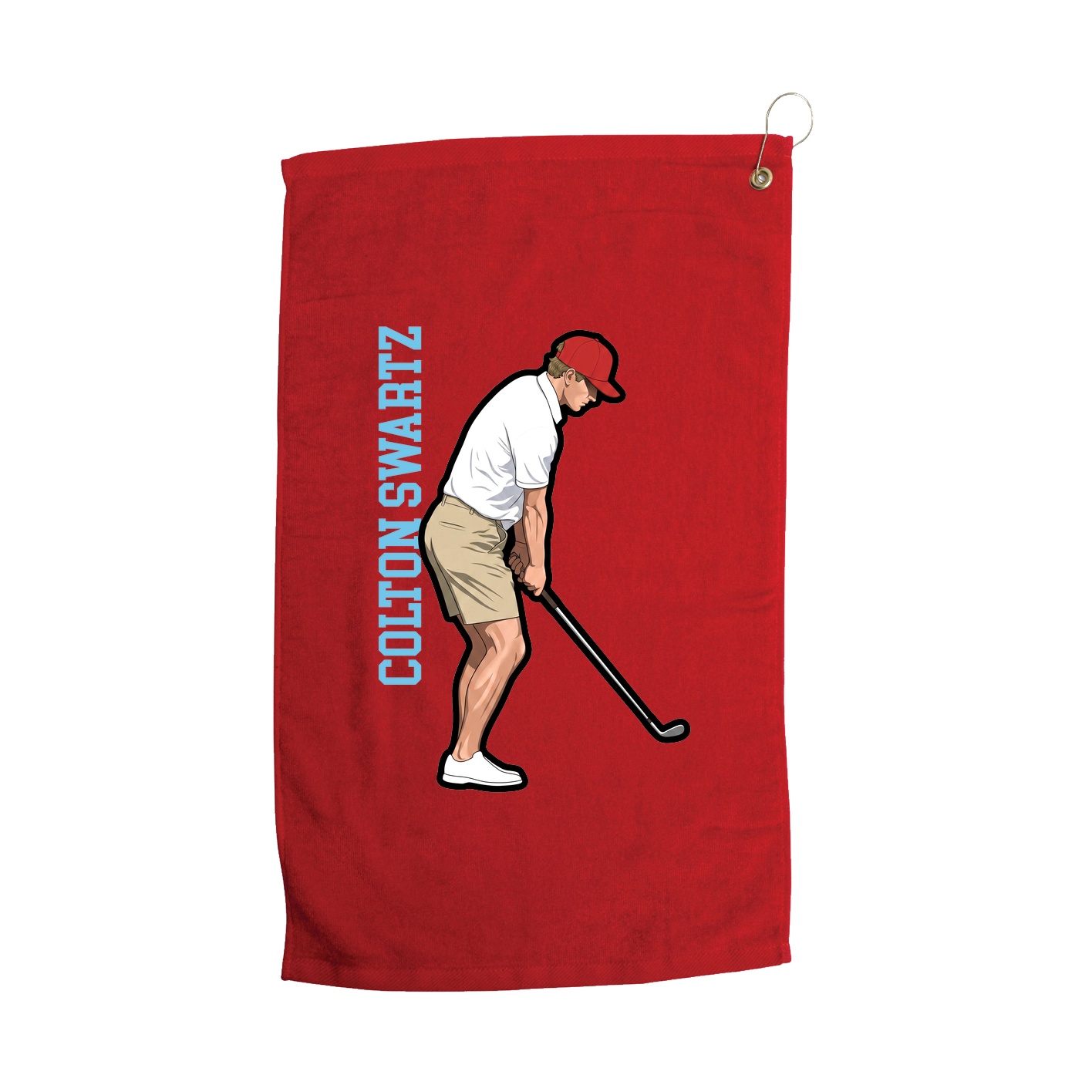 Terry Velour Golf Towel