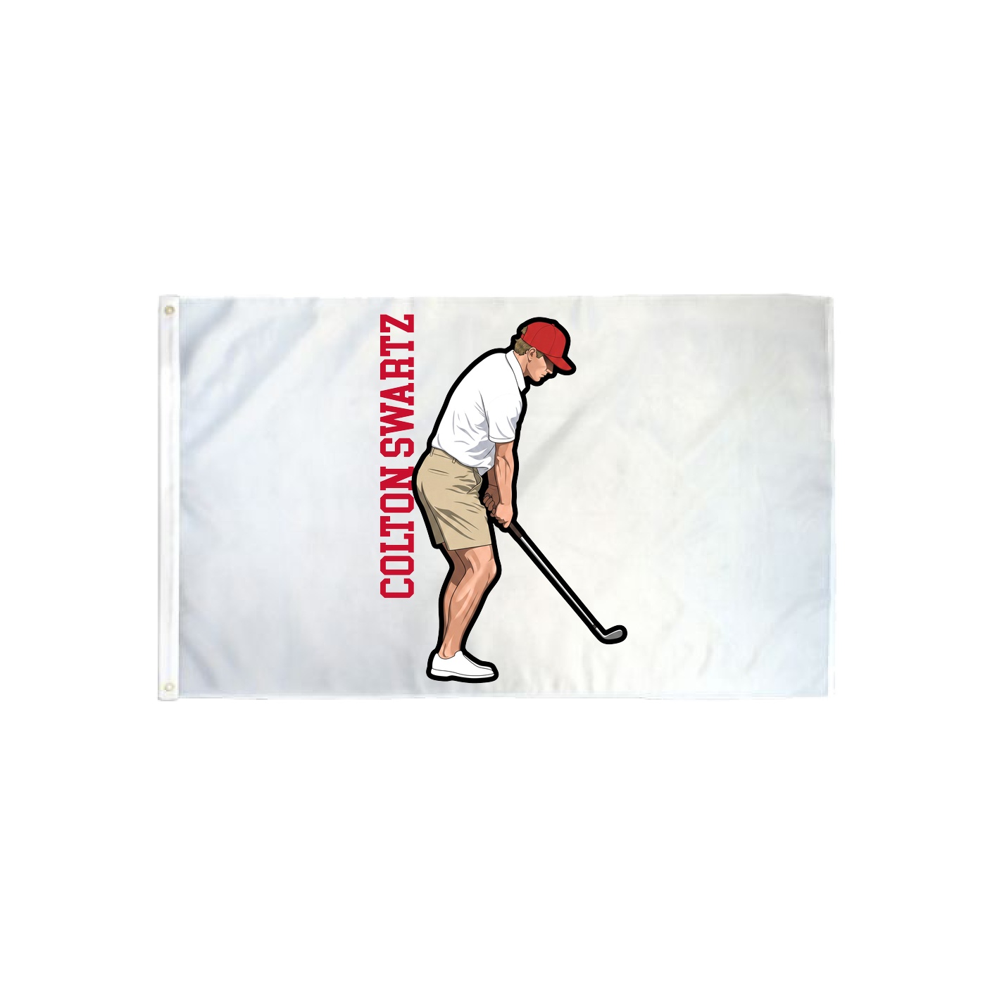 3x5 Flag — Name Vertical in Classic