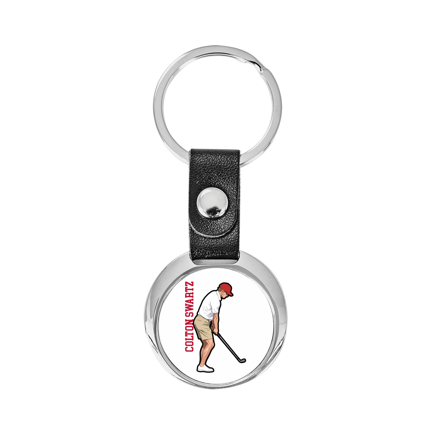 Key Chain — Name Vertical in Classic