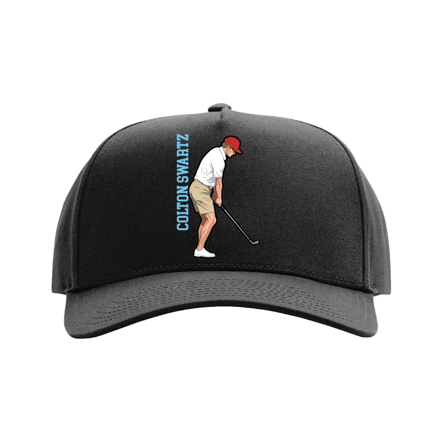 Full Fabric Five-Panel Champ Cap