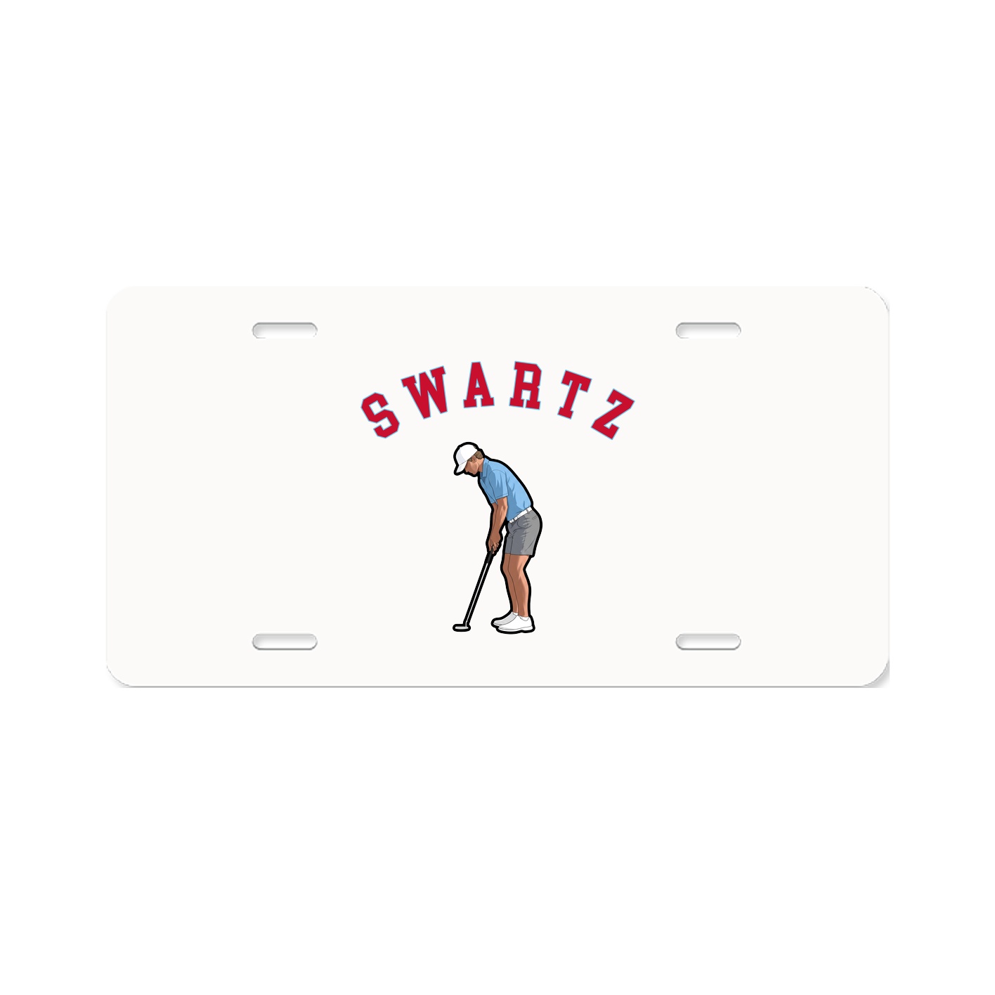 License Plate — Shirsey Arch in Classic