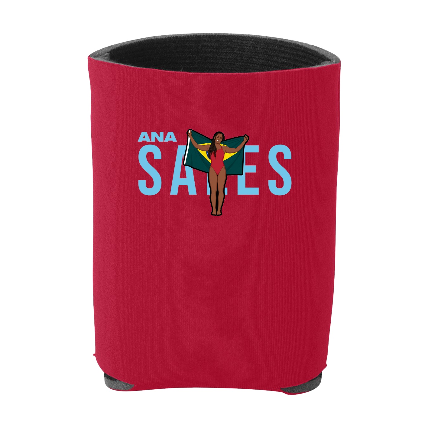 Can Holder — Player Name in Red