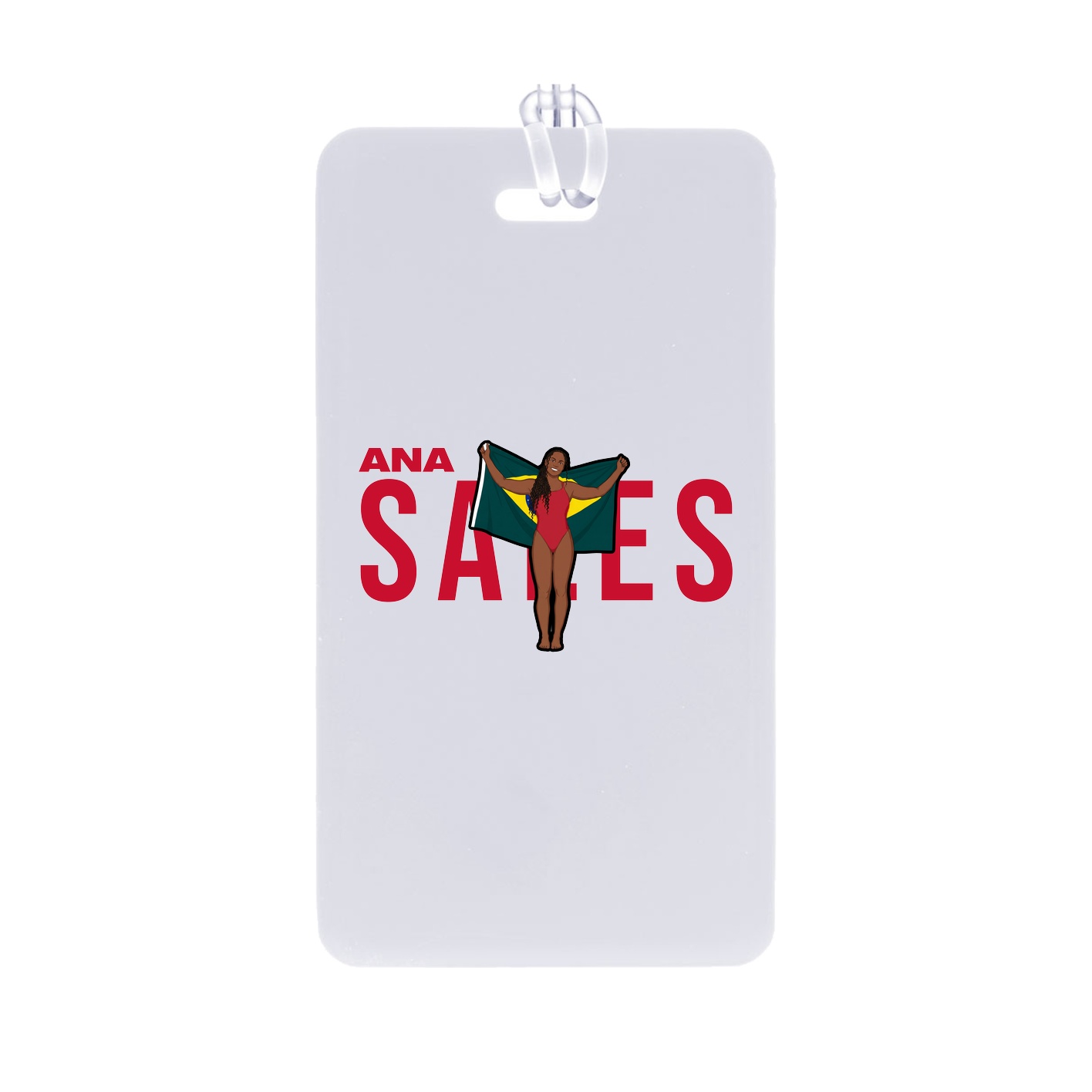 Bag Tag — Player Name in Classic