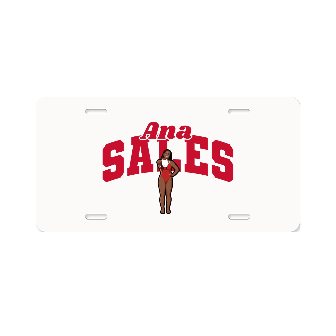 License Plate — Signature Arch in Classic