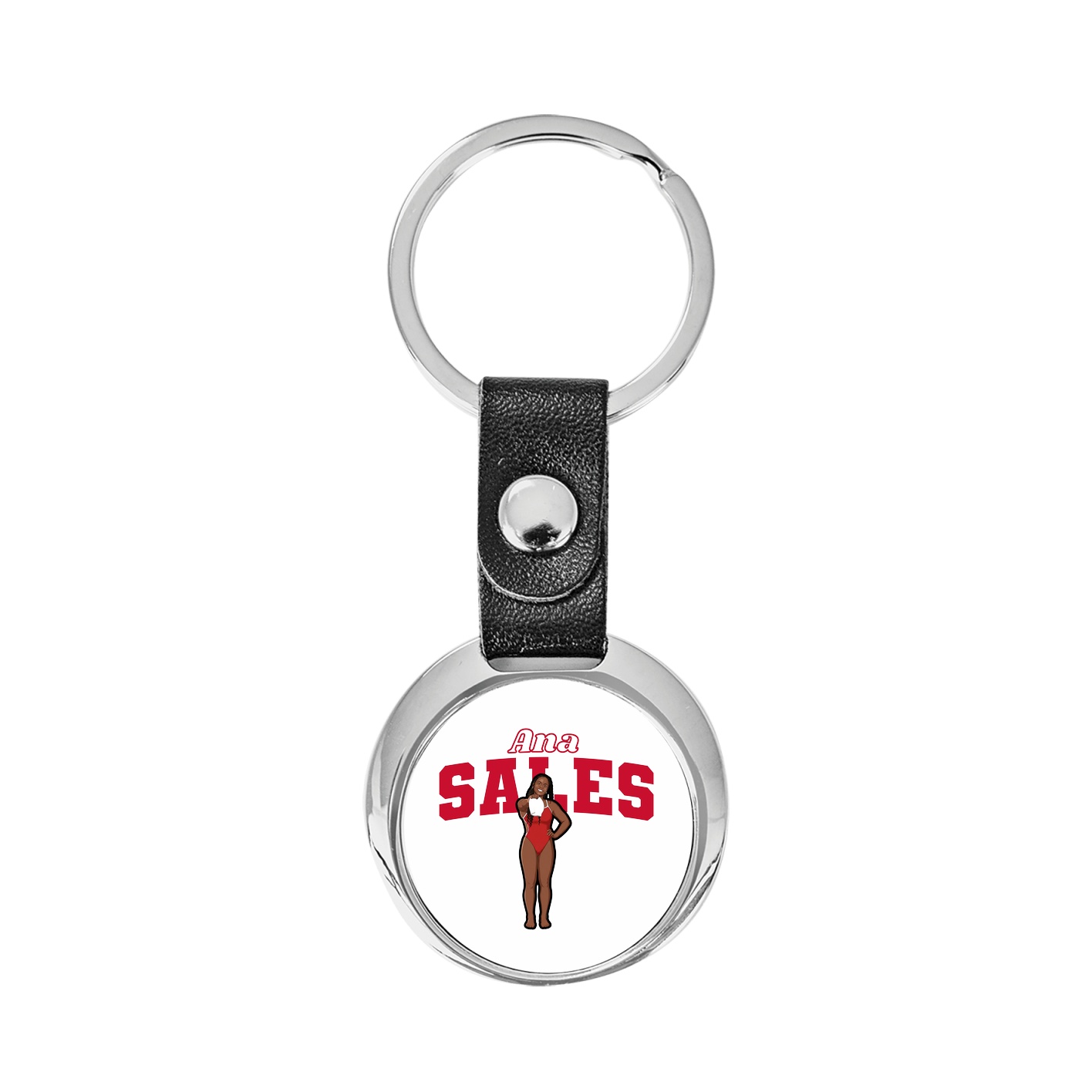 Key Chain — Name Arch in Classic