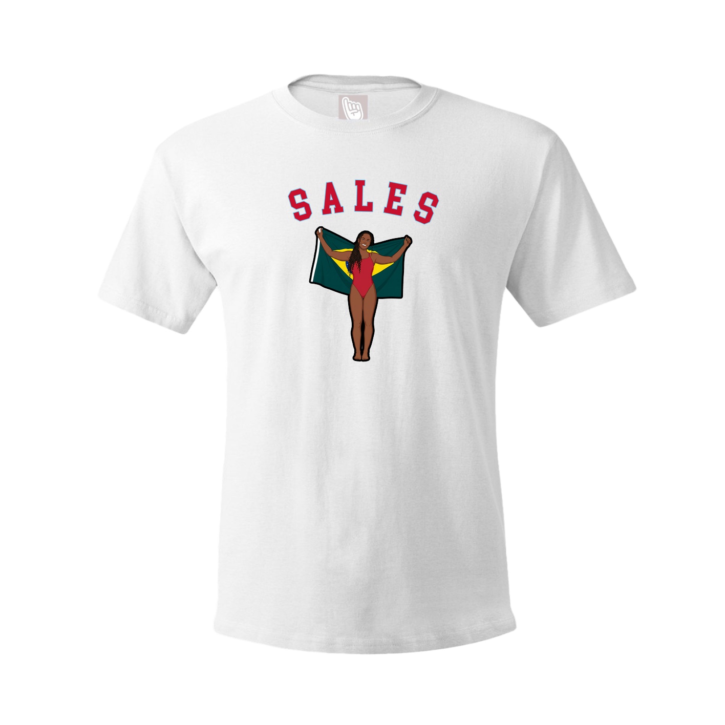Tee — Shirsey Arch in White