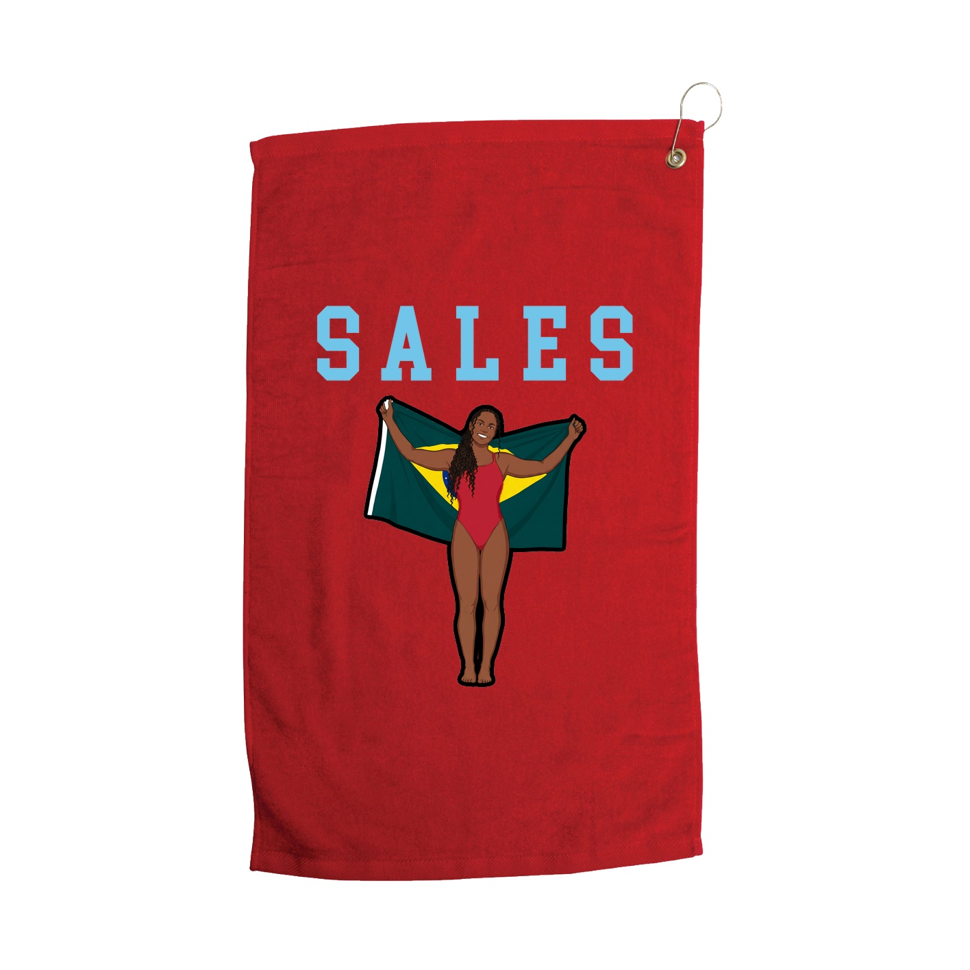 Golf Towel — Shirsey in Red