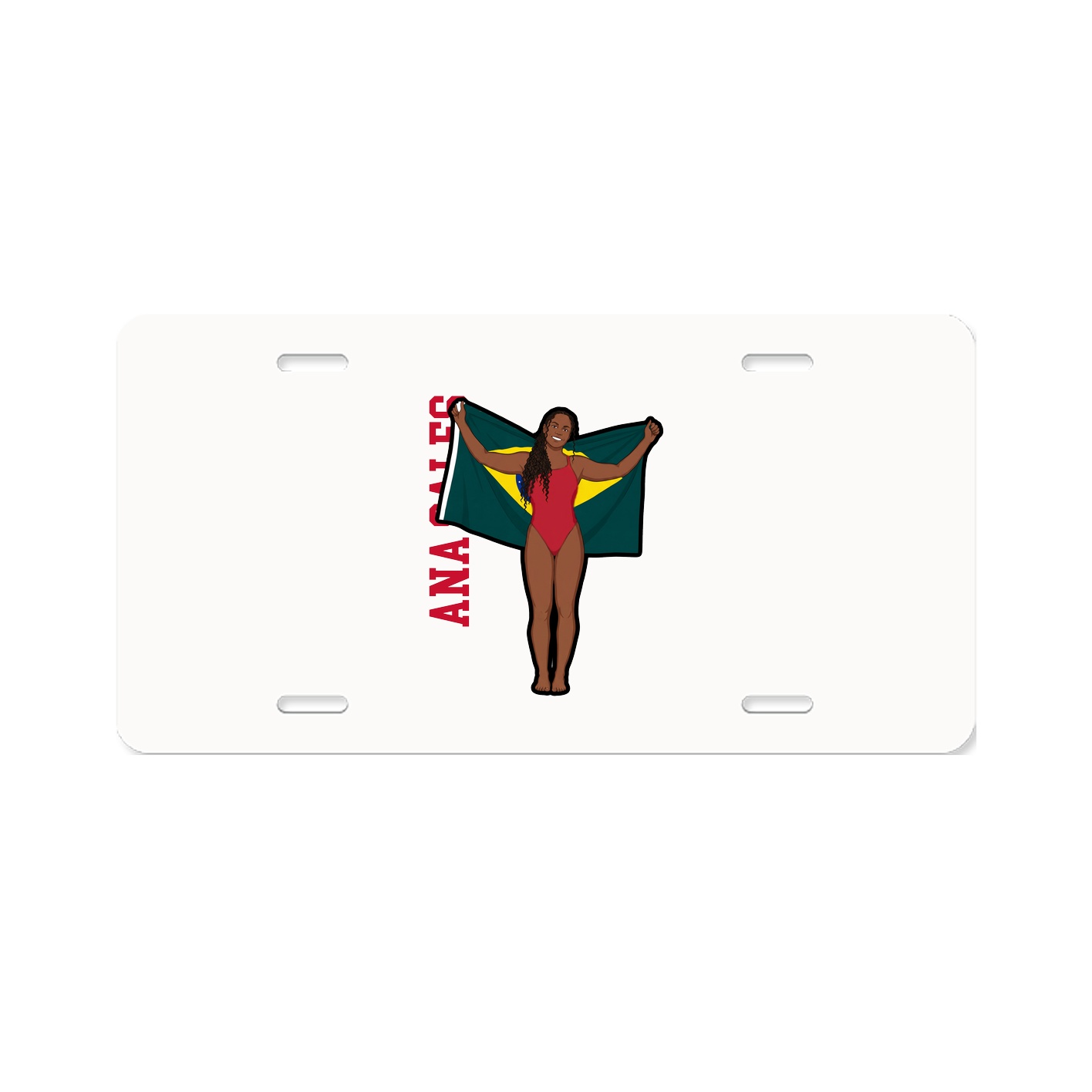 Aluminum License Plate