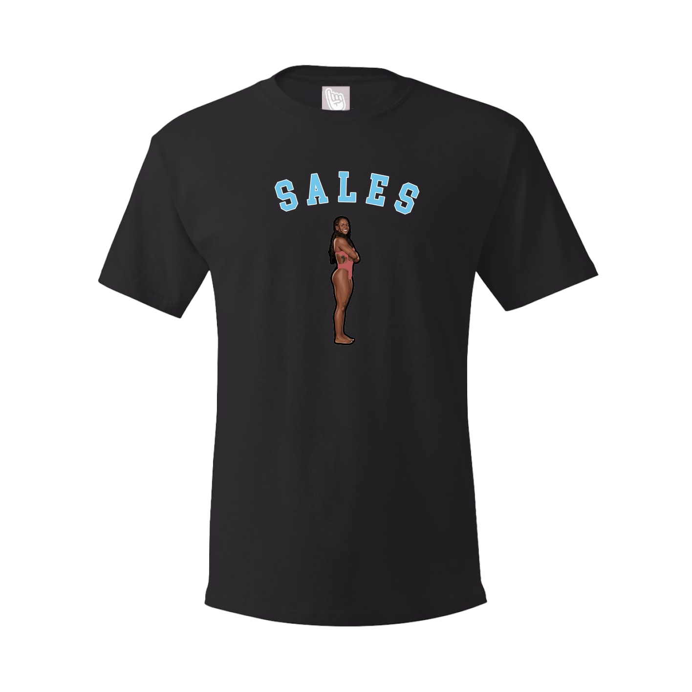 Youth Tee — Shirsey Arch in Black