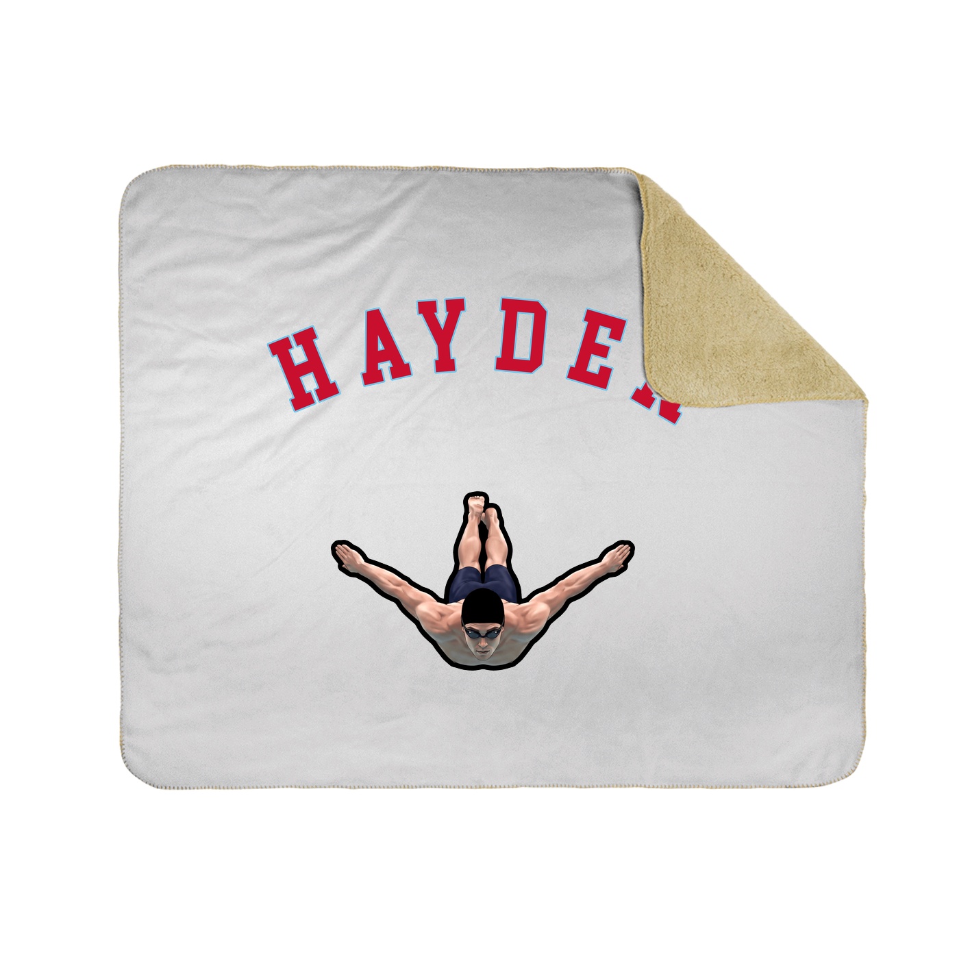 Throw Blanket — Shirsey Arch in White