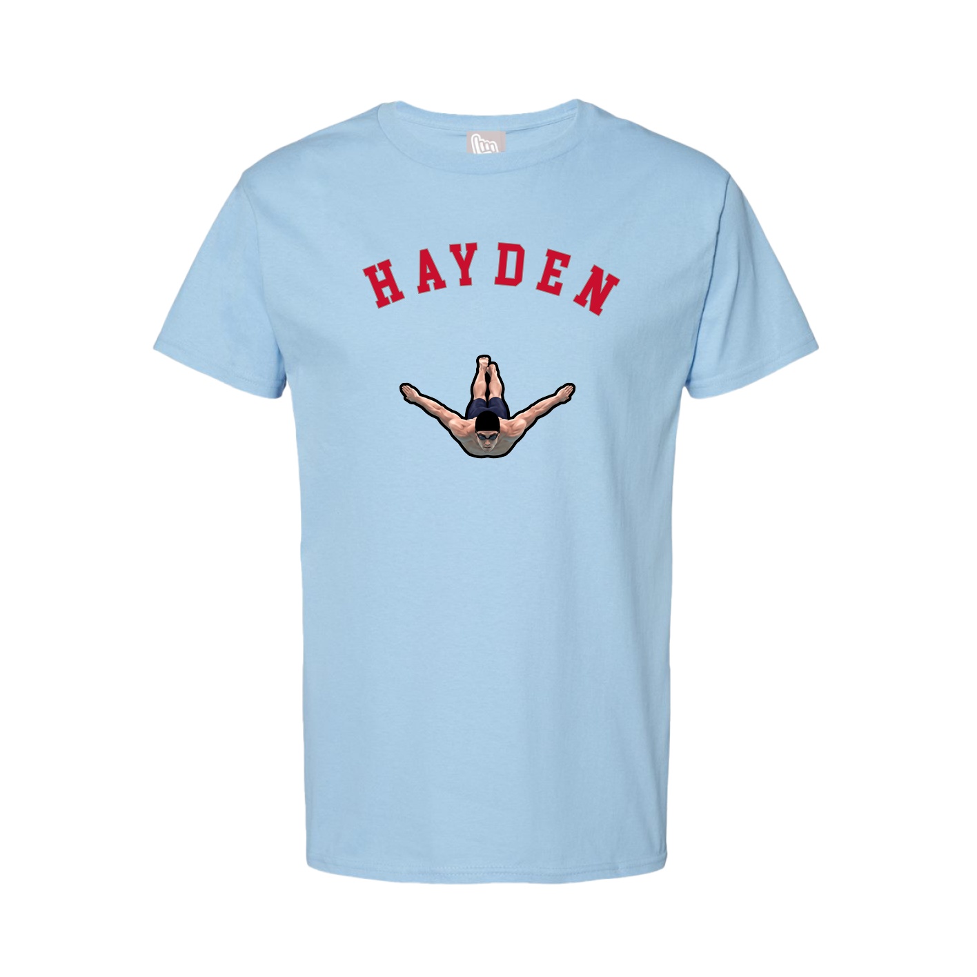 Tee — Shirsey Arch in Light Blue