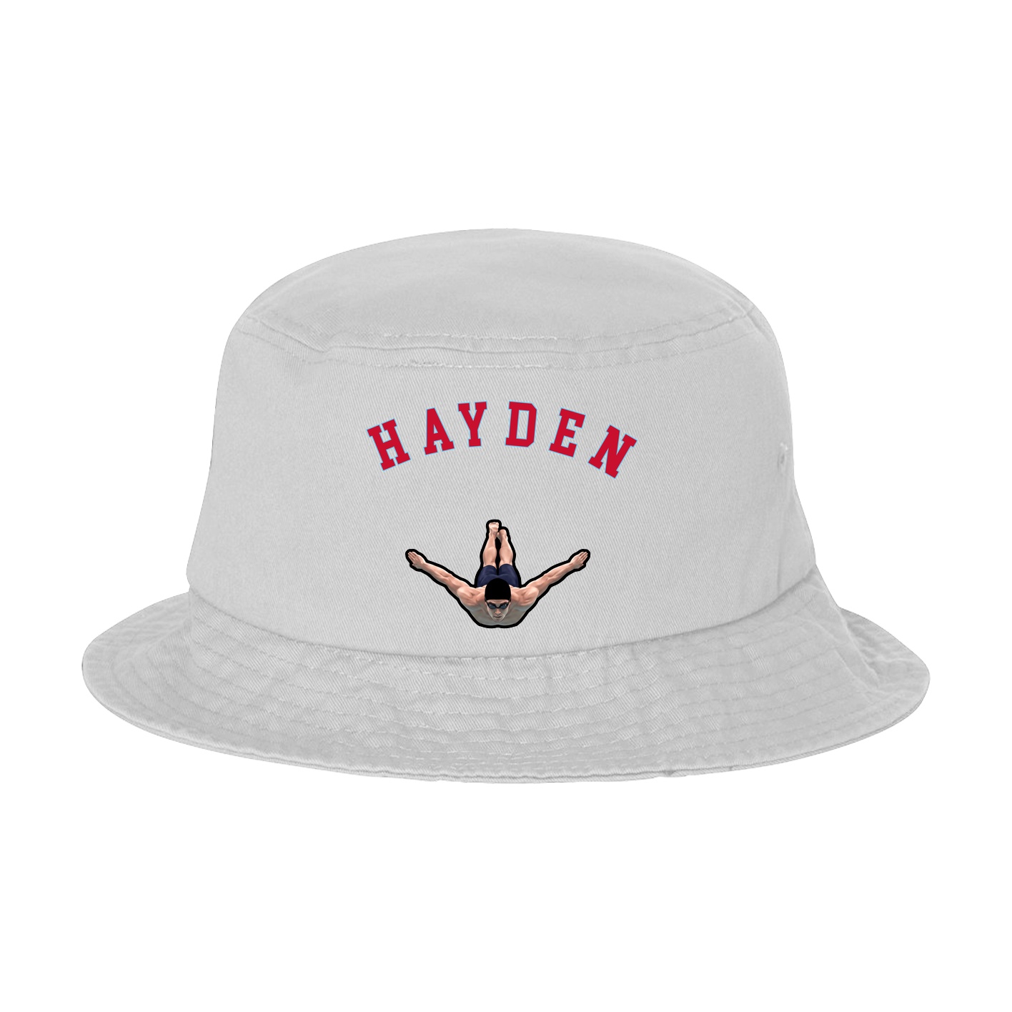 Bucket Cap — Shirsey Arch in White