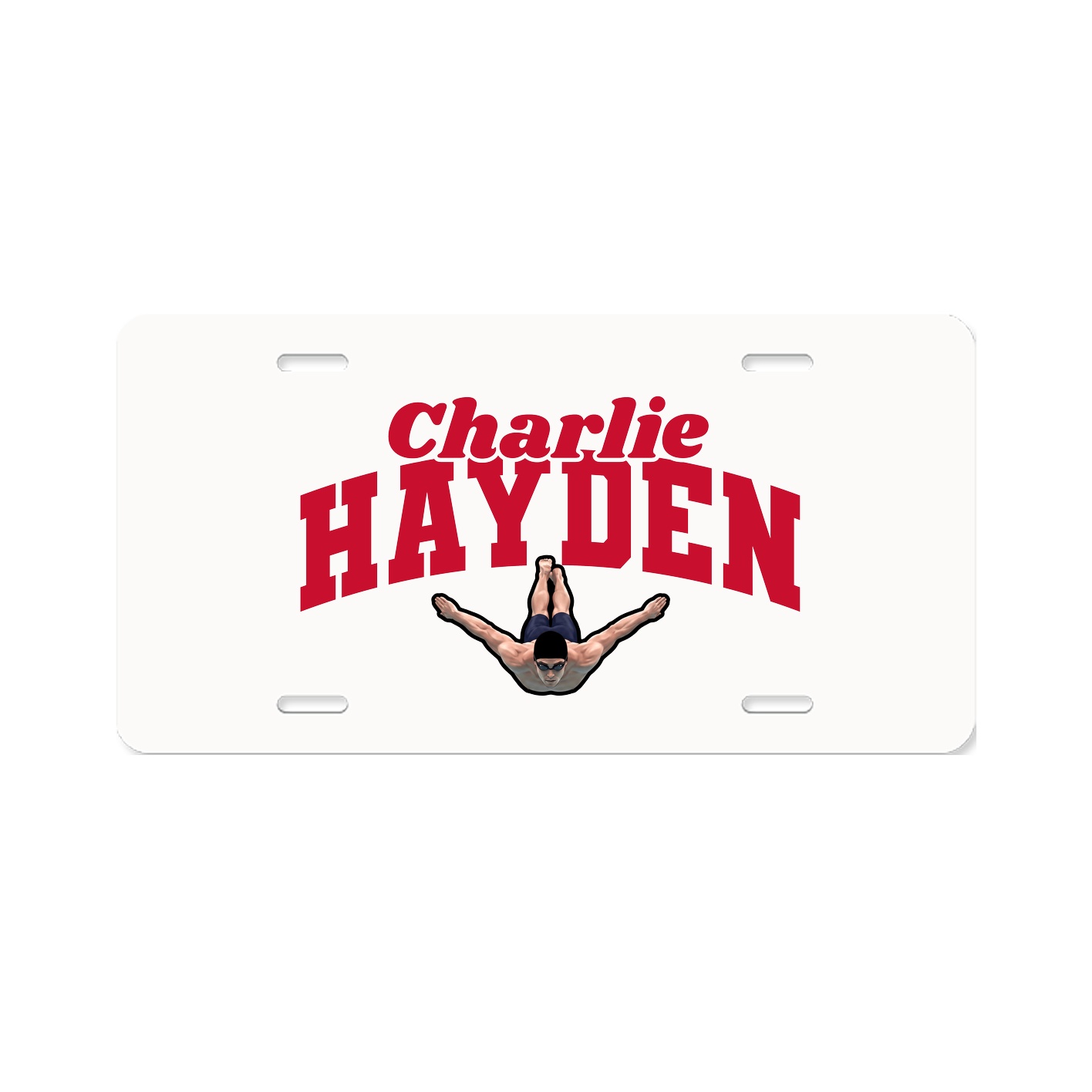 License Plate — Signature Arch in Classic
