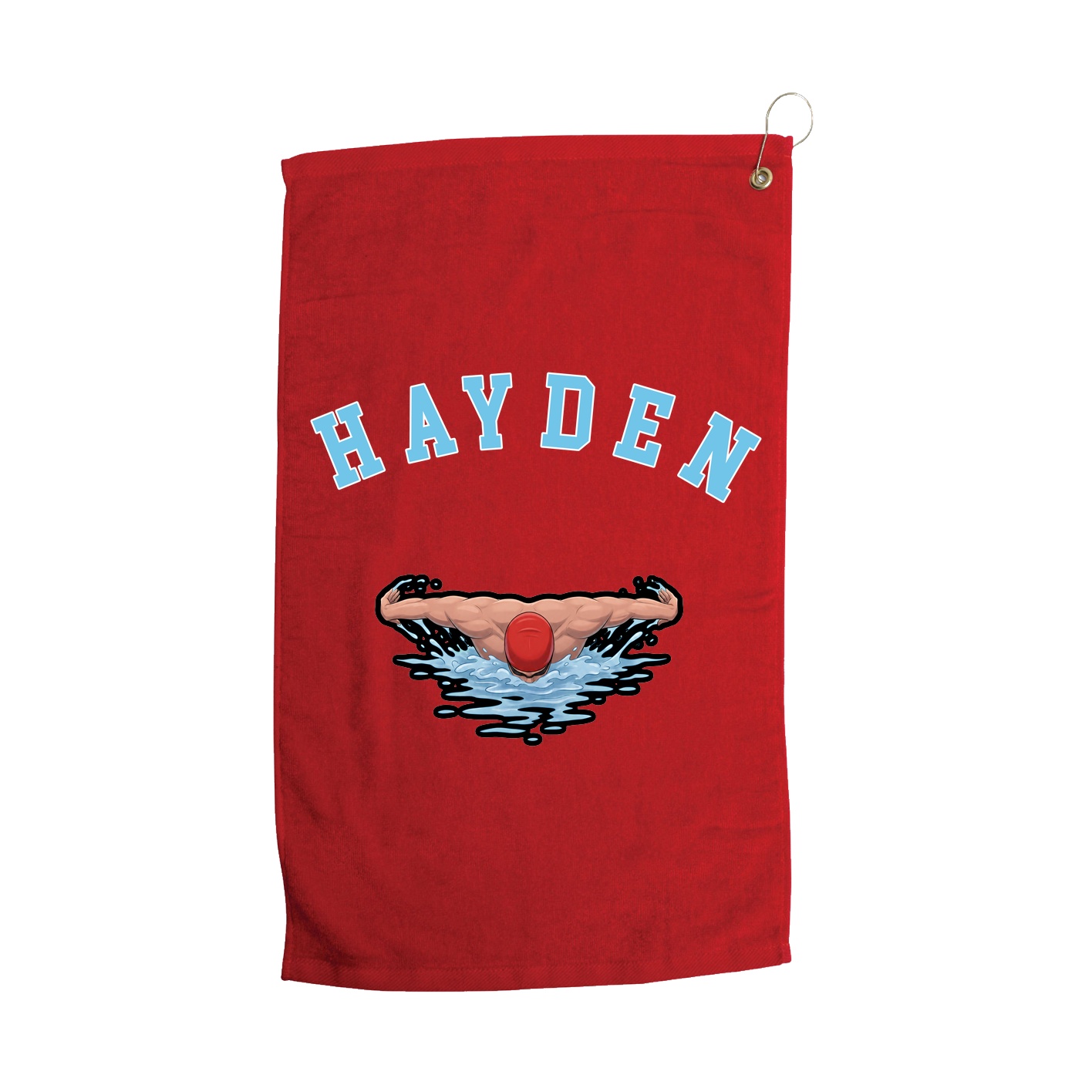 Golf Towel — Shirsey Arch in Red