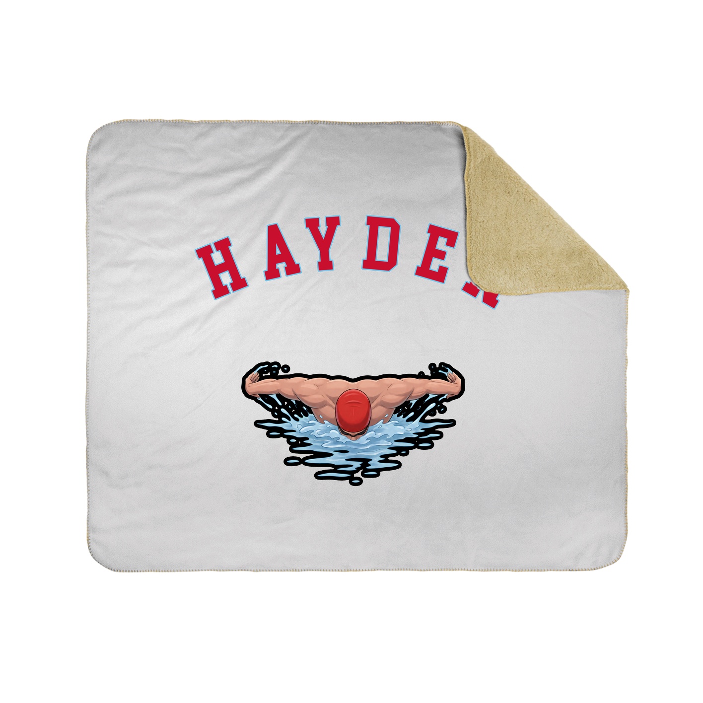 Throw Blanket — Shirsey Arch in White