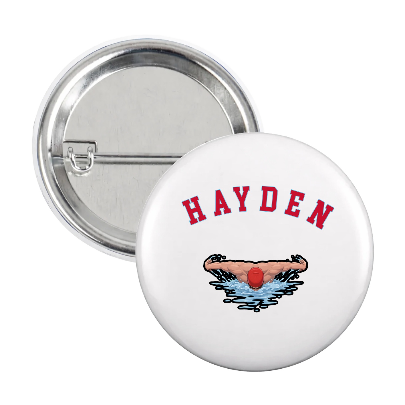 Game Day Button — Shirsey Arch in White