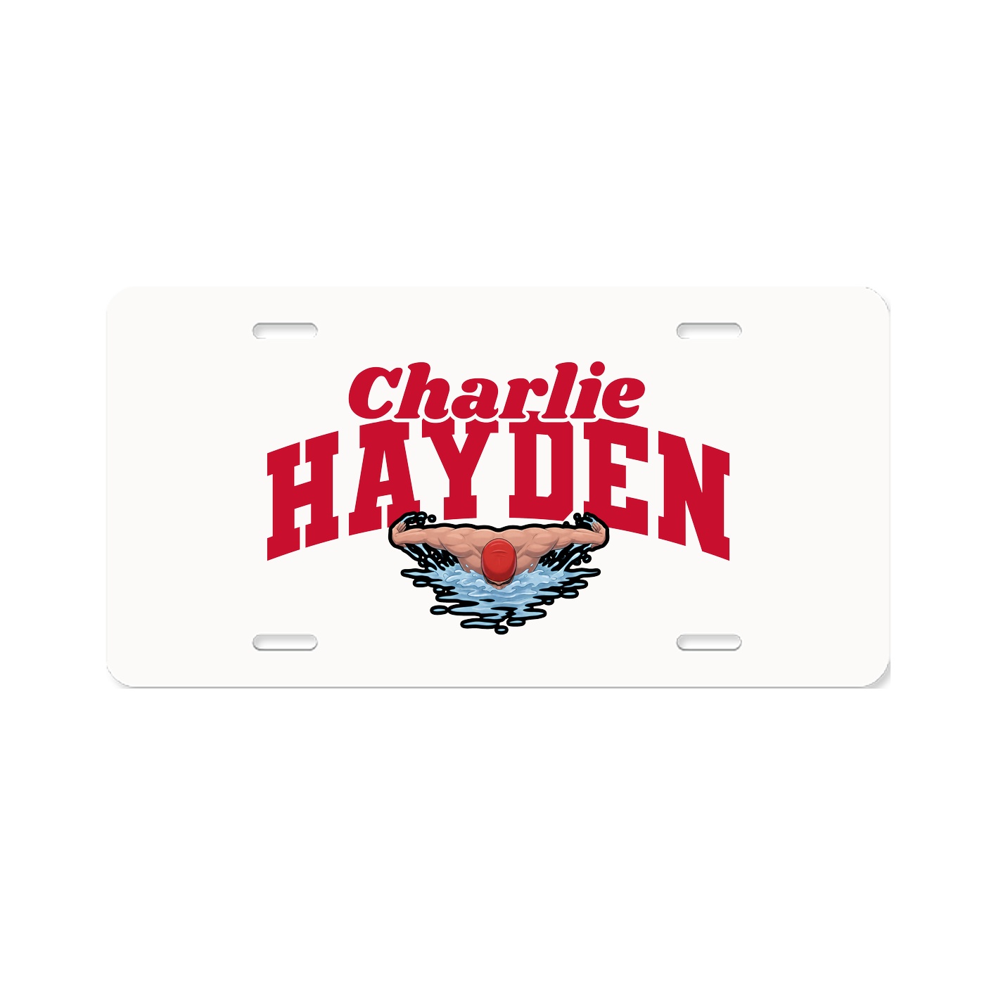 License Plate — Signature Arch in Classic