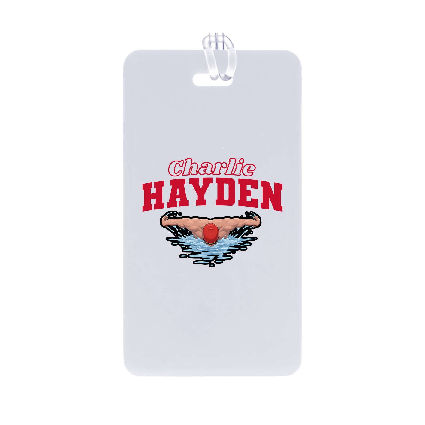 Bag Tag — Name Arch in Classic