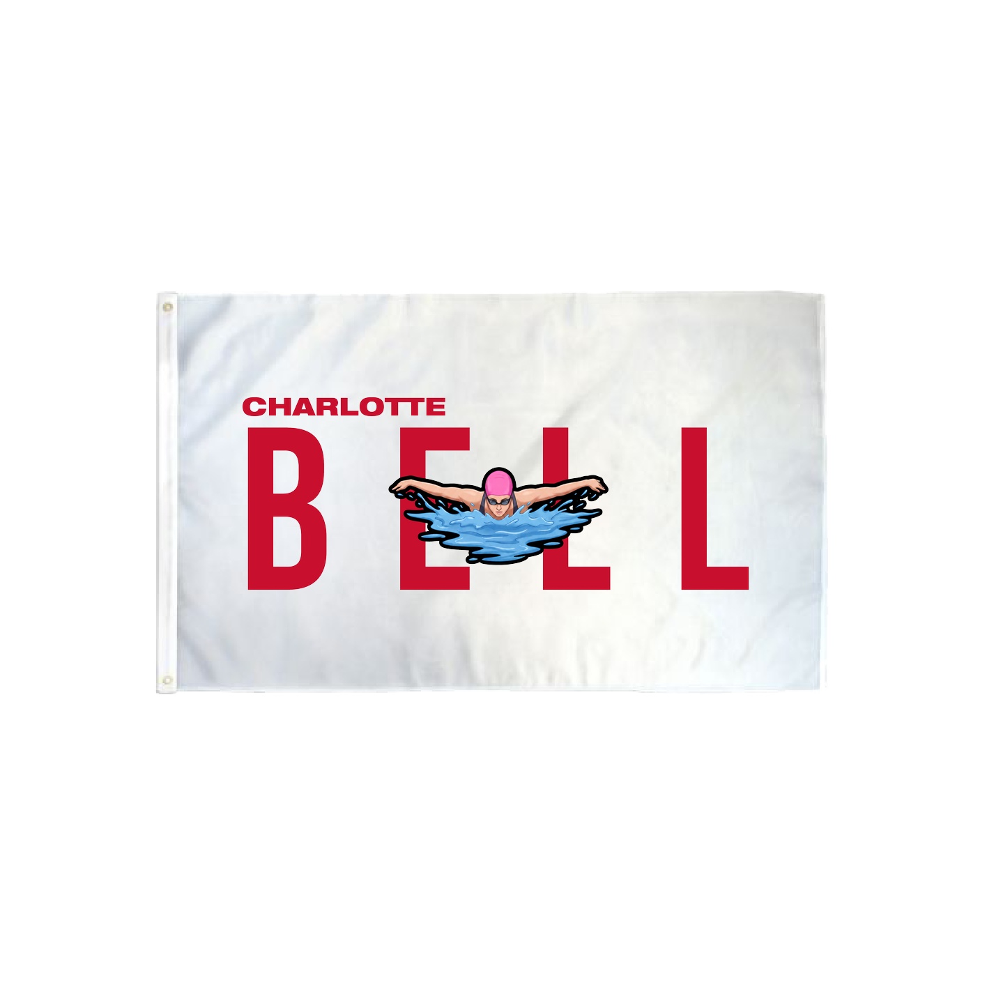 3x5 Flag — Player Name in Classic