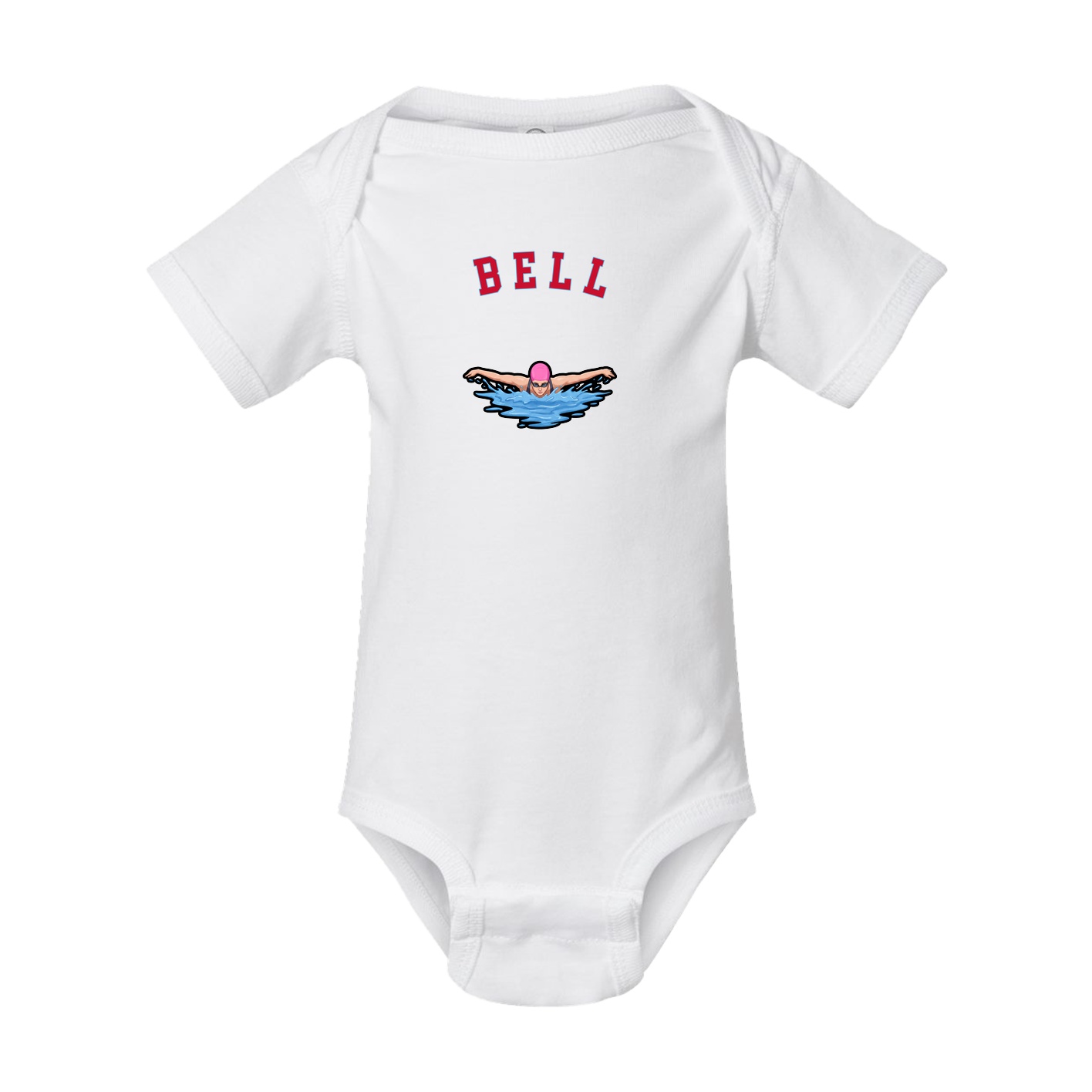 Baby Onesie — Shirsey Arch in White