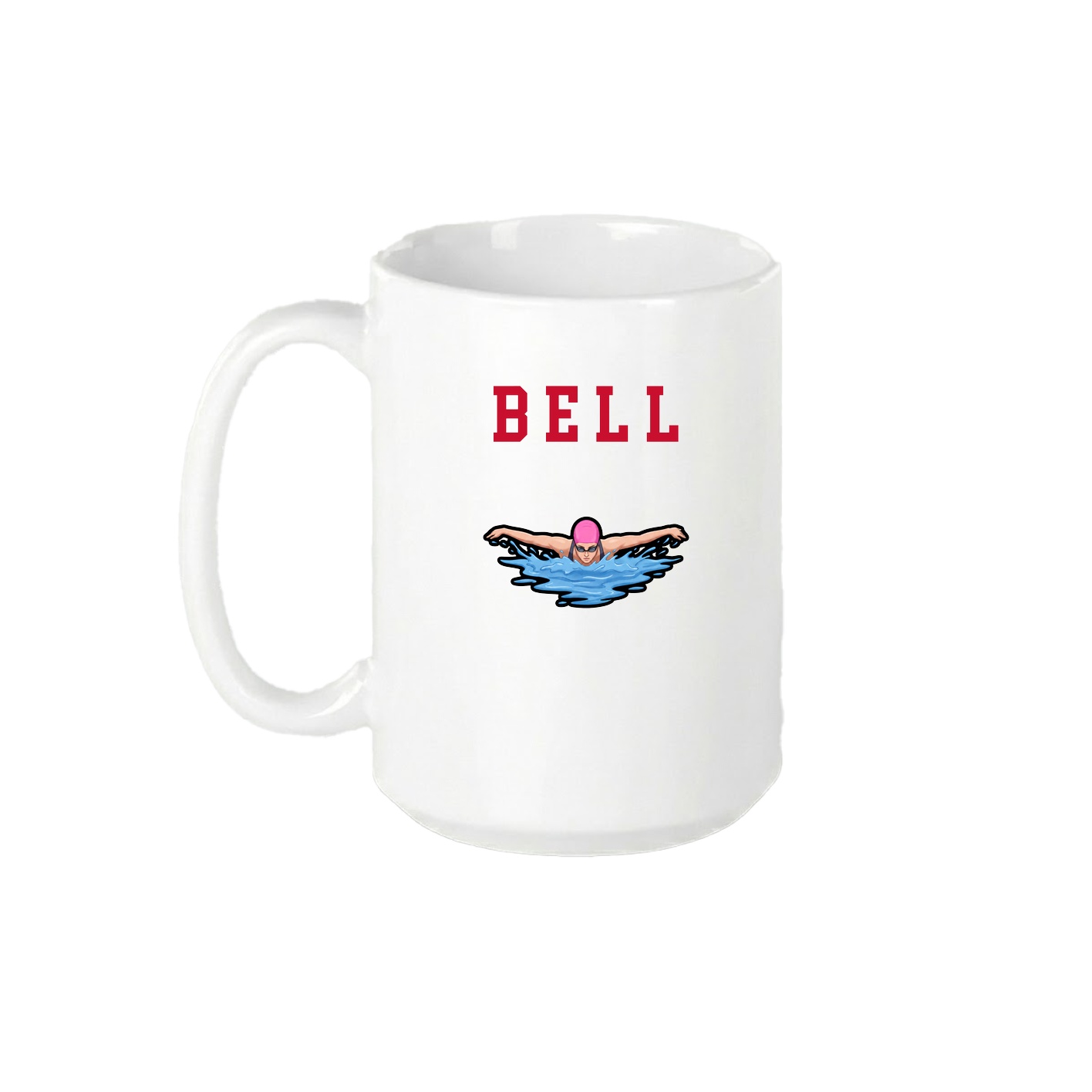 15oz Coffee Mug — Shirsey in White