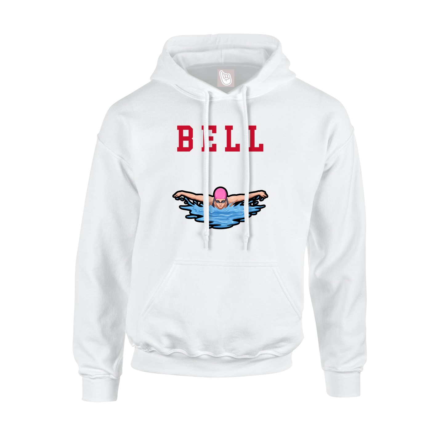 Youth Hoodie — Shirsey in White