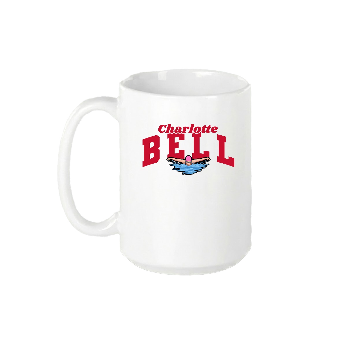 15oz Coffee Mug — Signature Arch in White